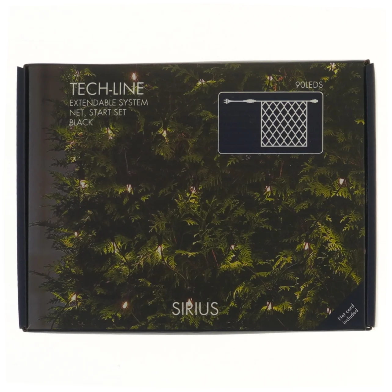 Sirius Tech-Line LED lyskæde net (str. 120x120 cm)
