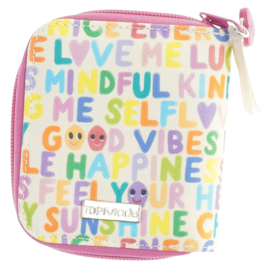 Farverig pung fra Top Model (str. 12x10 cm)