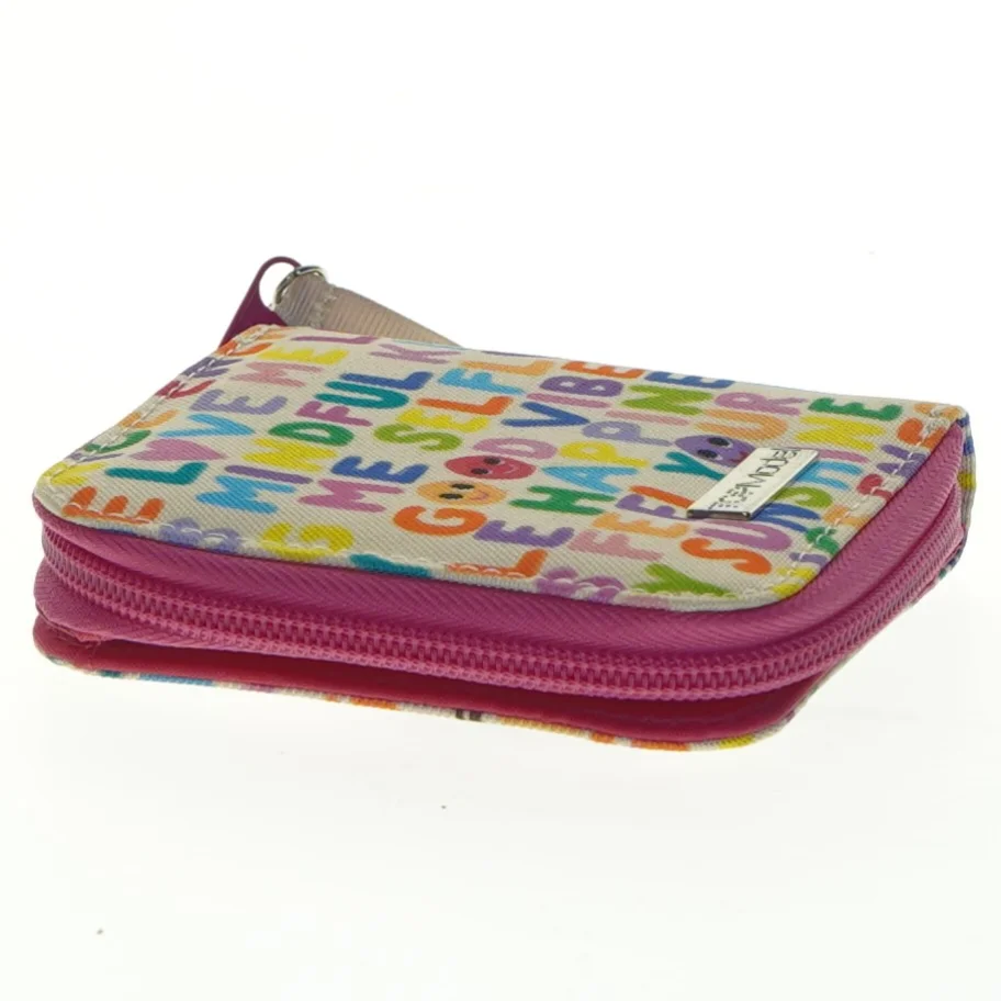 Farverig pung fra Top Model (str. 12x10 cm)