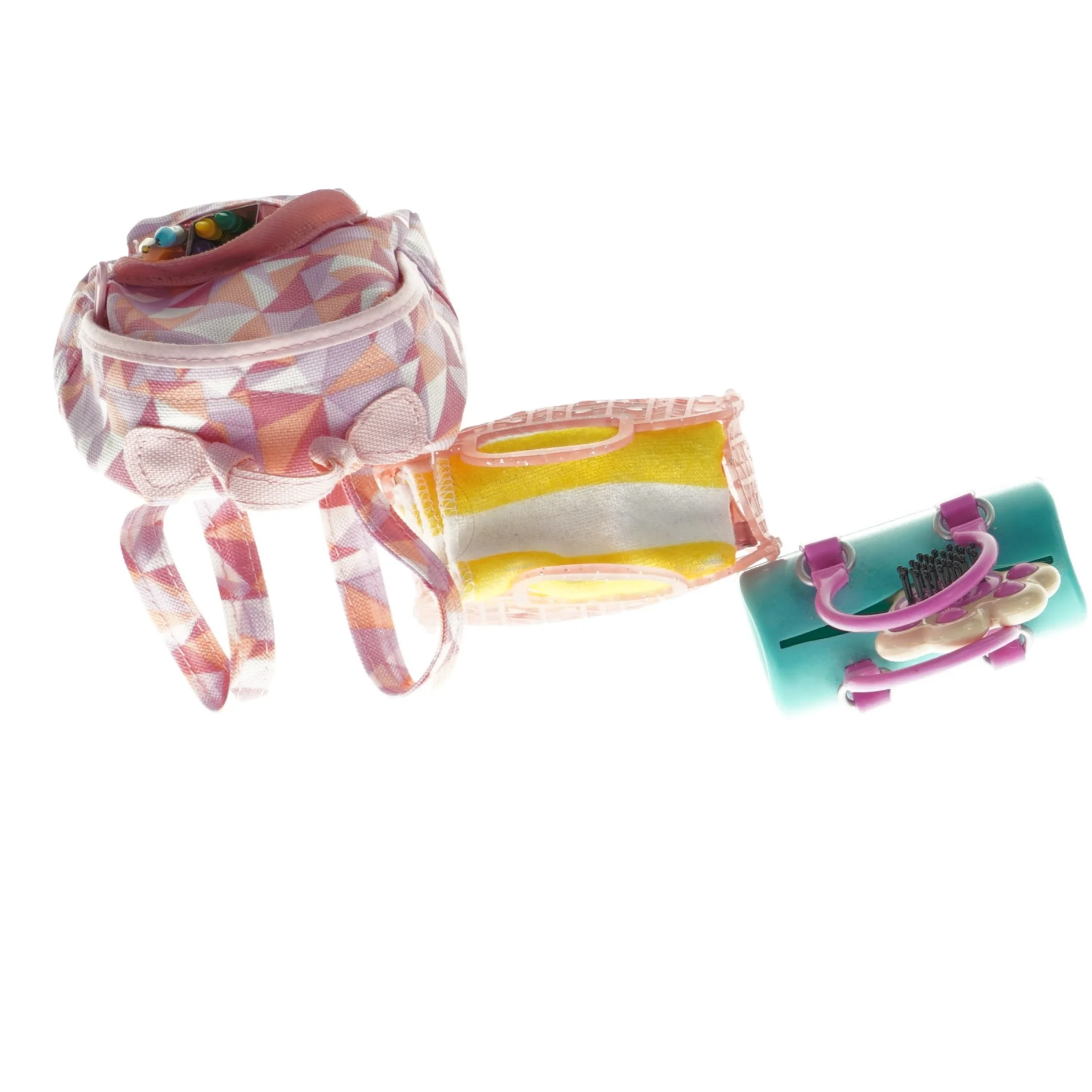 Tre dukketasker fra Our Generation 