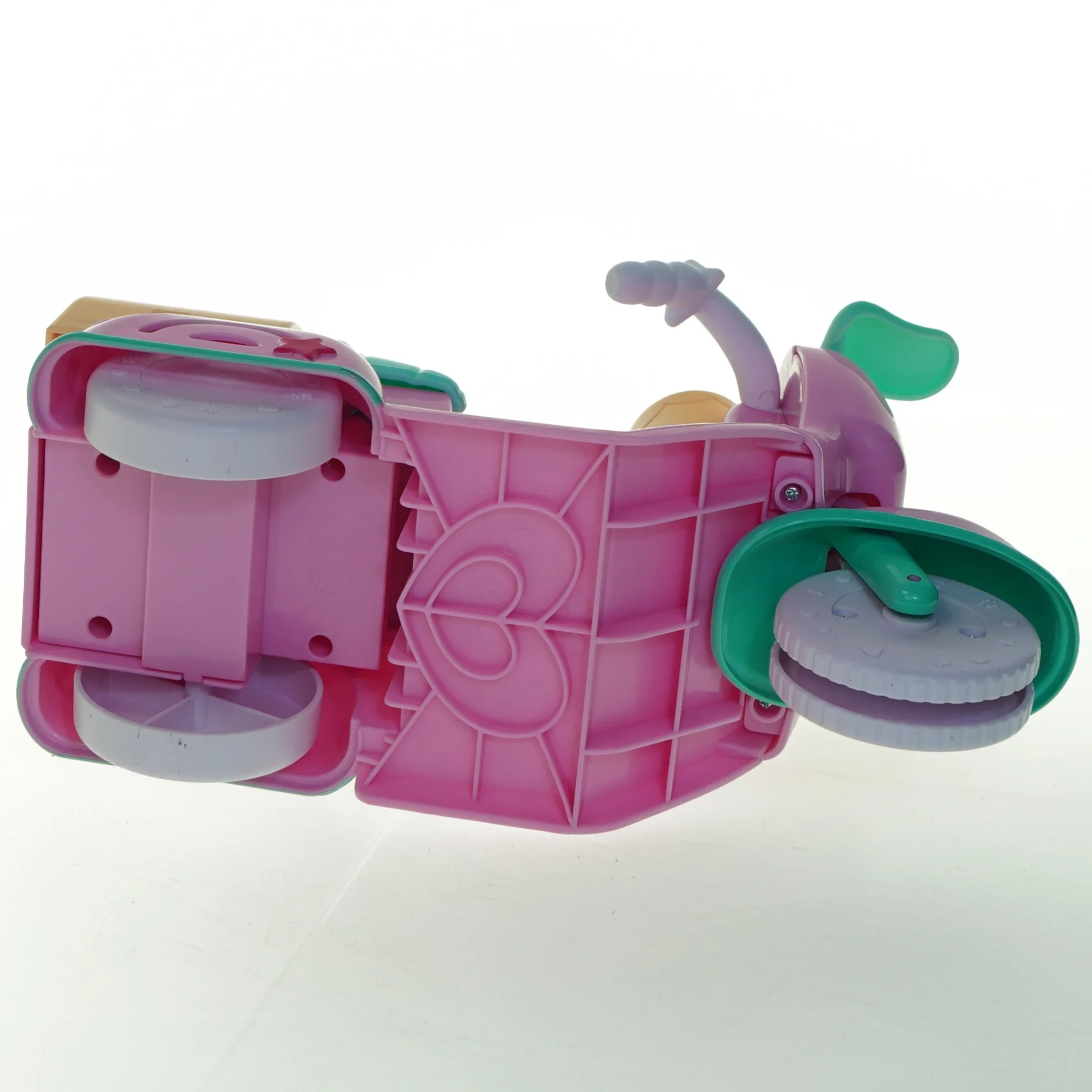 Legetøjs Scooter og Hvalpe Figur fra Moose (str. 26x15 cm)