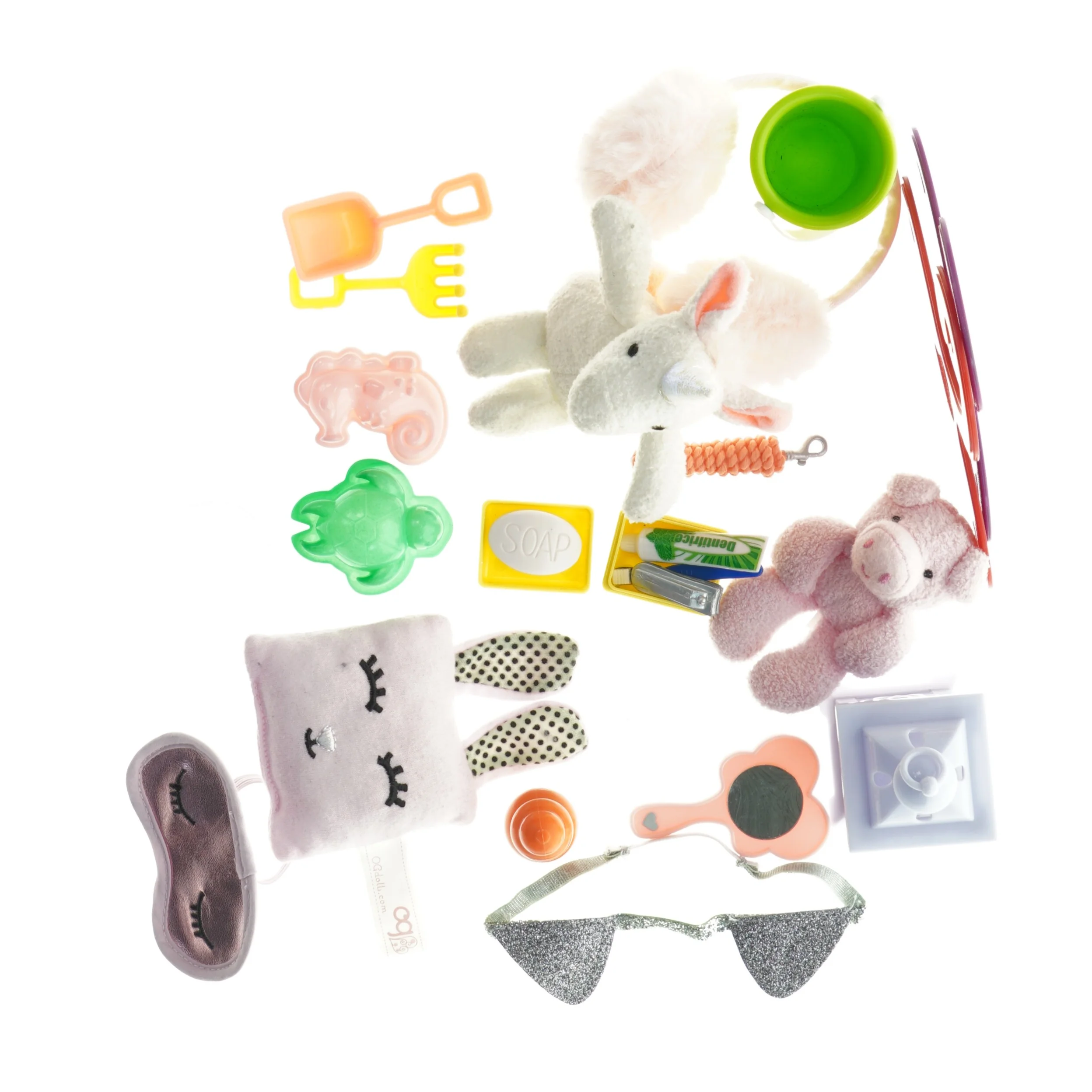 Blandet udstyr fra Our Generation 