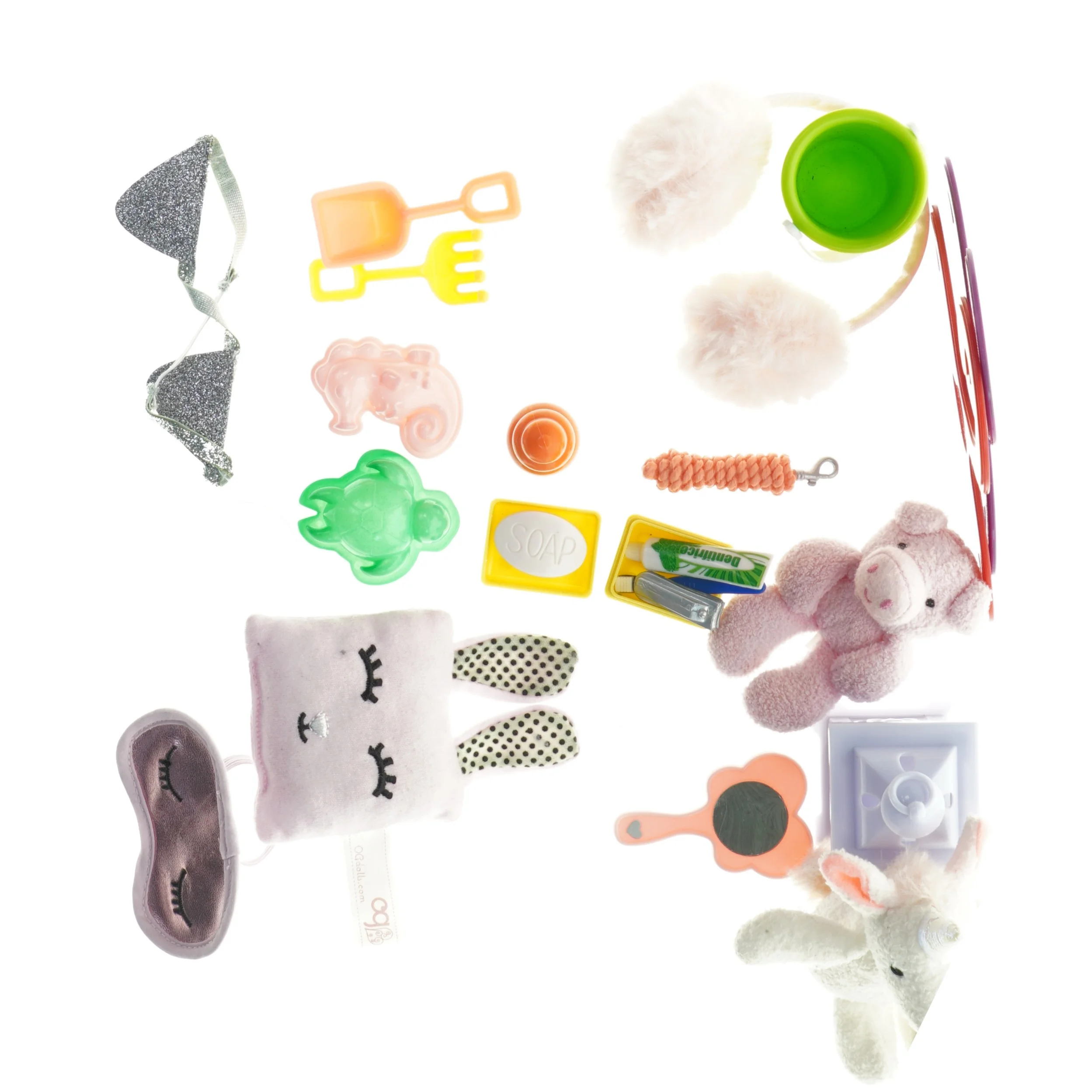 Blandet udstyr fra Our Generation 