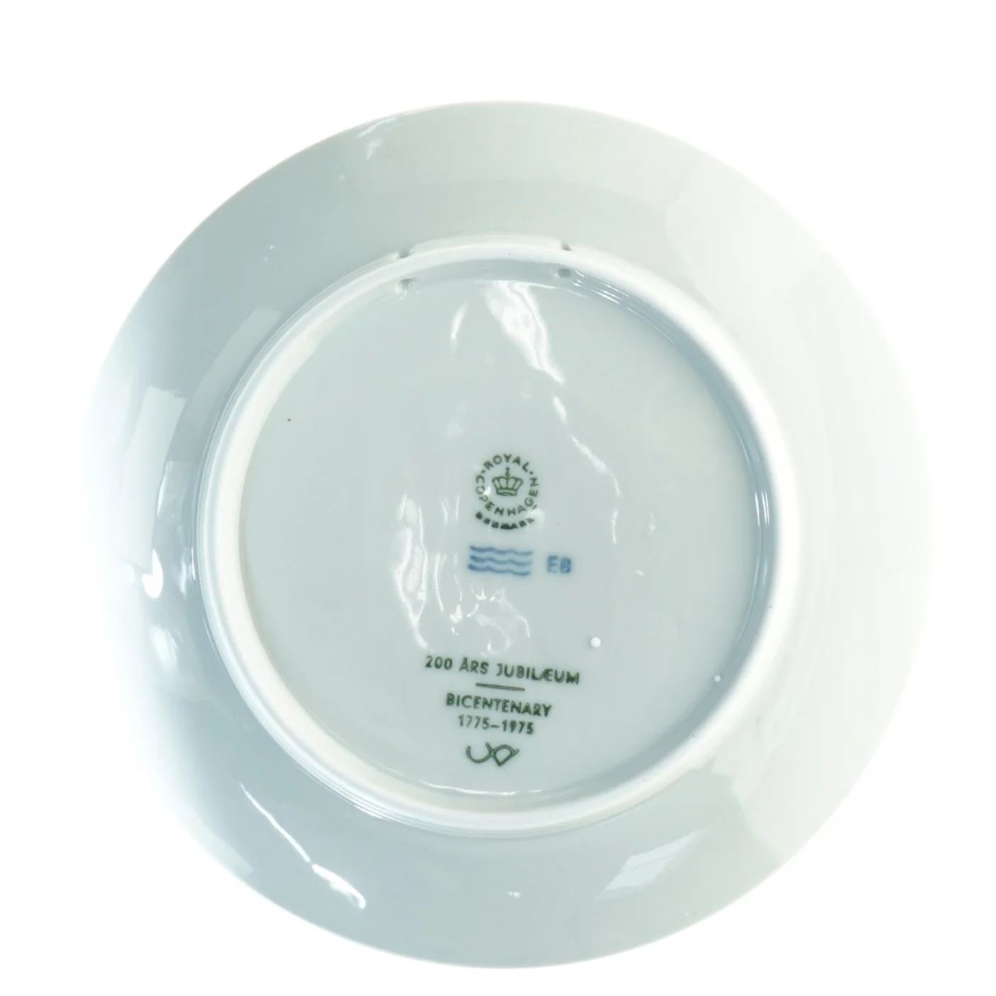 Royal Copenhagen Jubilæumsplatte fra Royal Copenhagen (str. Diameter 18 cm)