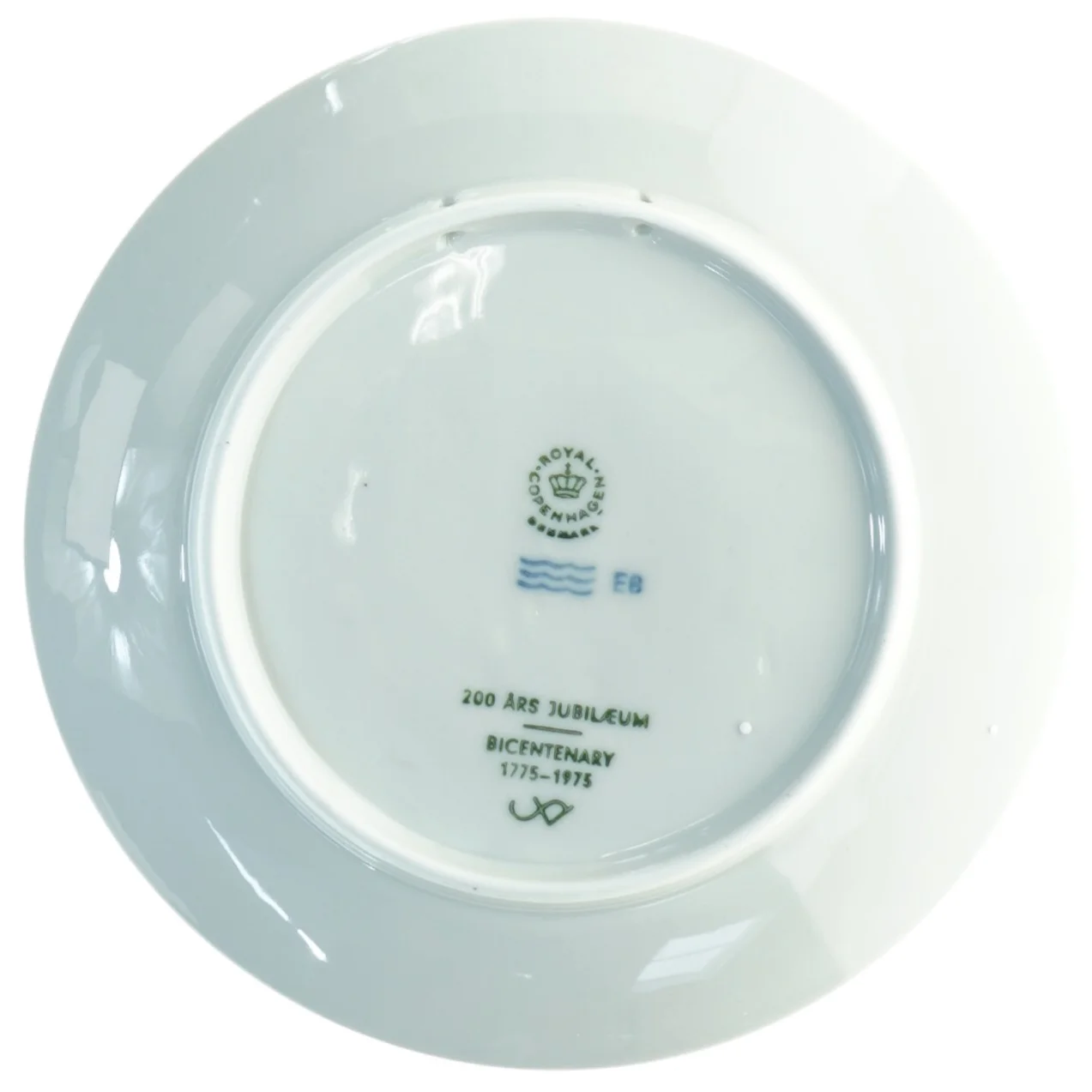 Royal Copenhagen Jubilæumsplatte fra Royal Copenhagen (str. Diameter 18 cm)