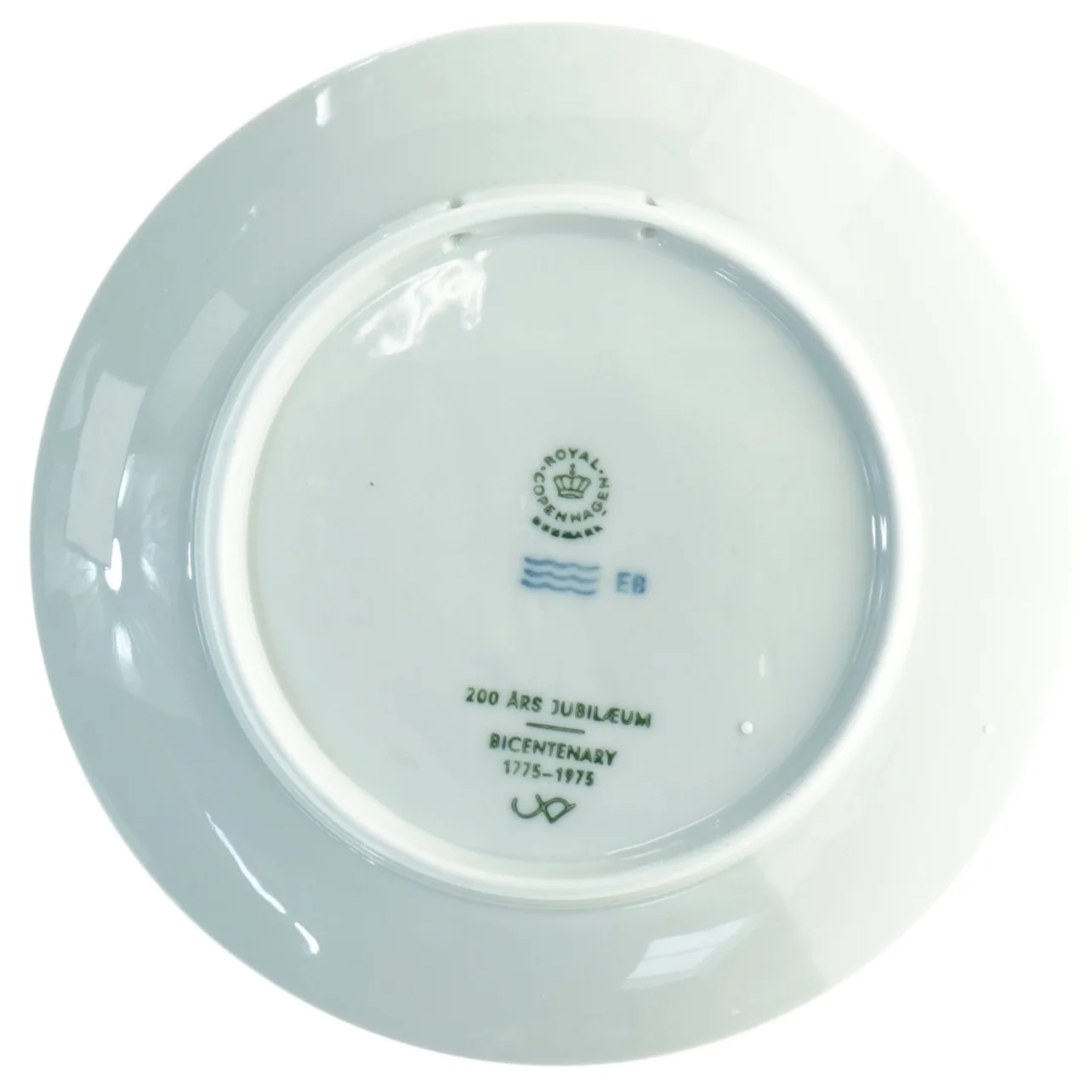 Royal Copenhagen Jubilæumsplatte fra Royal Copenhagen (str. Diameter 18 cm)