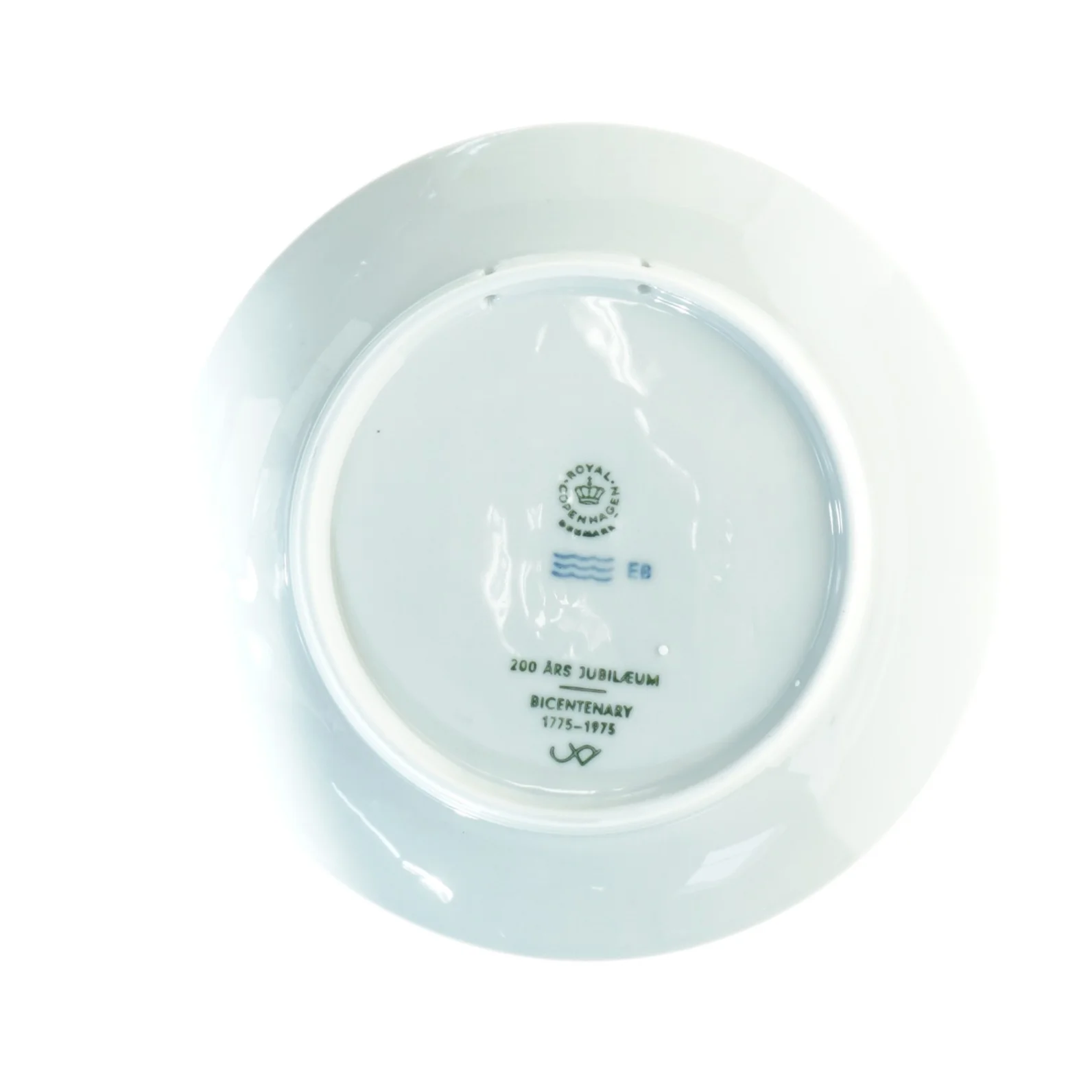 Royal Copenhagen Jubilæumsplatte fra Royal Copenhagen (str. Diameter 18 cm)