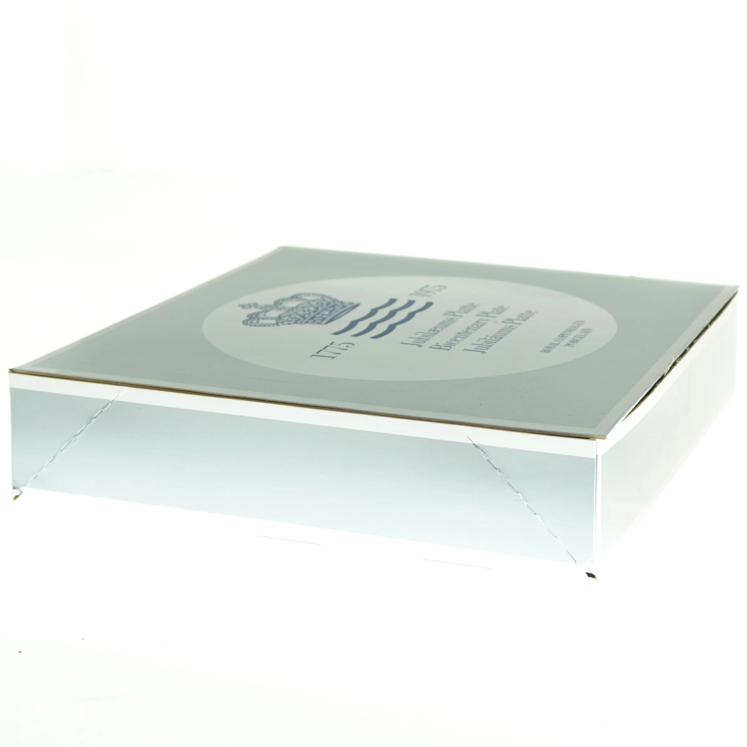 Royal Copenhagen Jubilæumsplatte fra Royal Copenhagen (str. Diameter 18 cm)