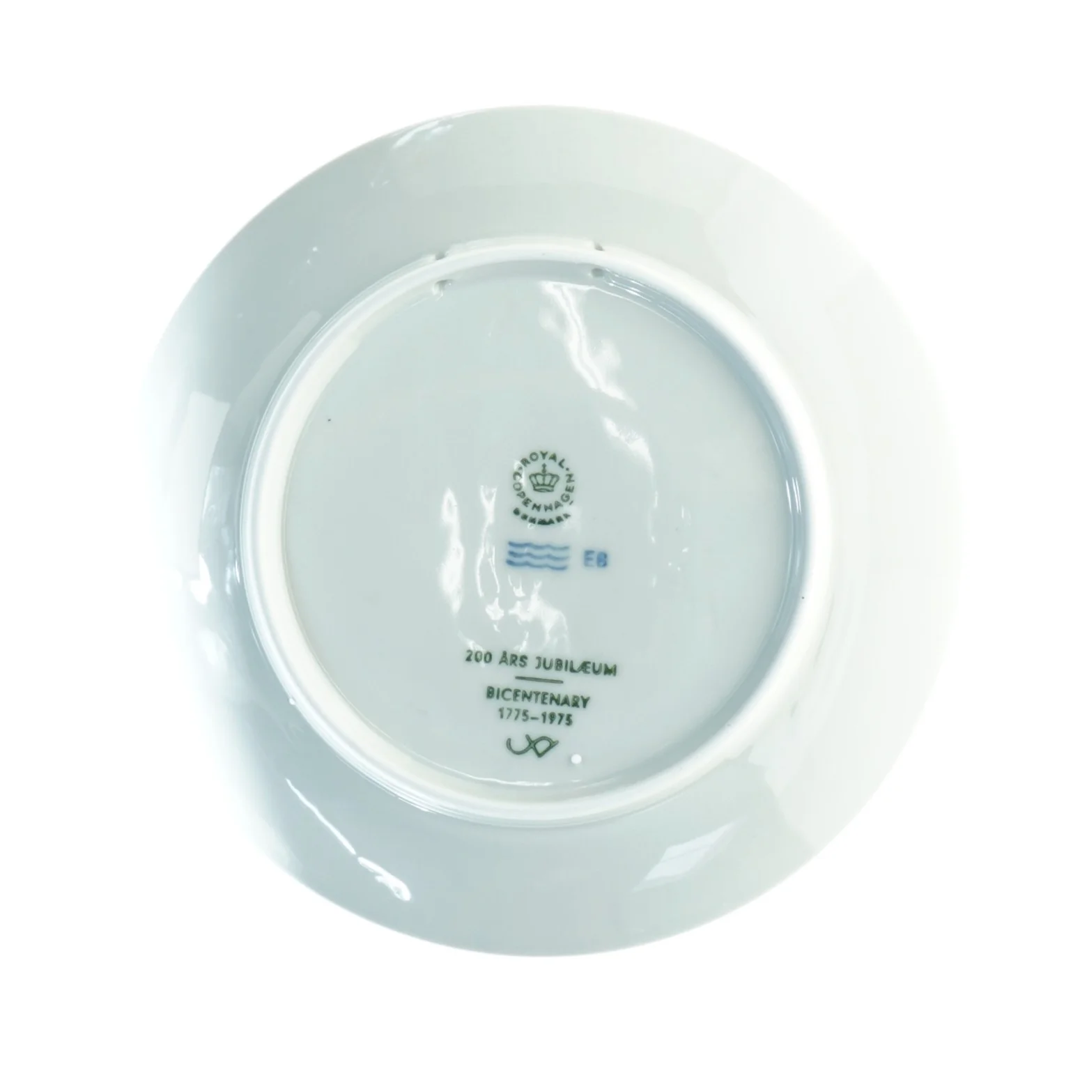 Royal Copenhagen Jubilæumsplatte fra Royal Copenhagen (str. Diameter 18 cm)