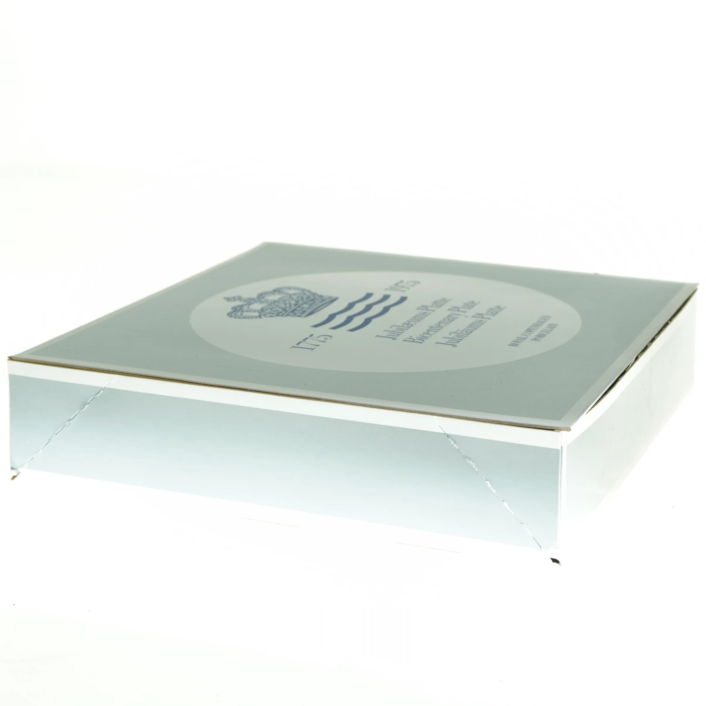 Royal Copenhagen Jubilæumsplatte fra Royal Copenhagen (str. Diameter 18 cm)