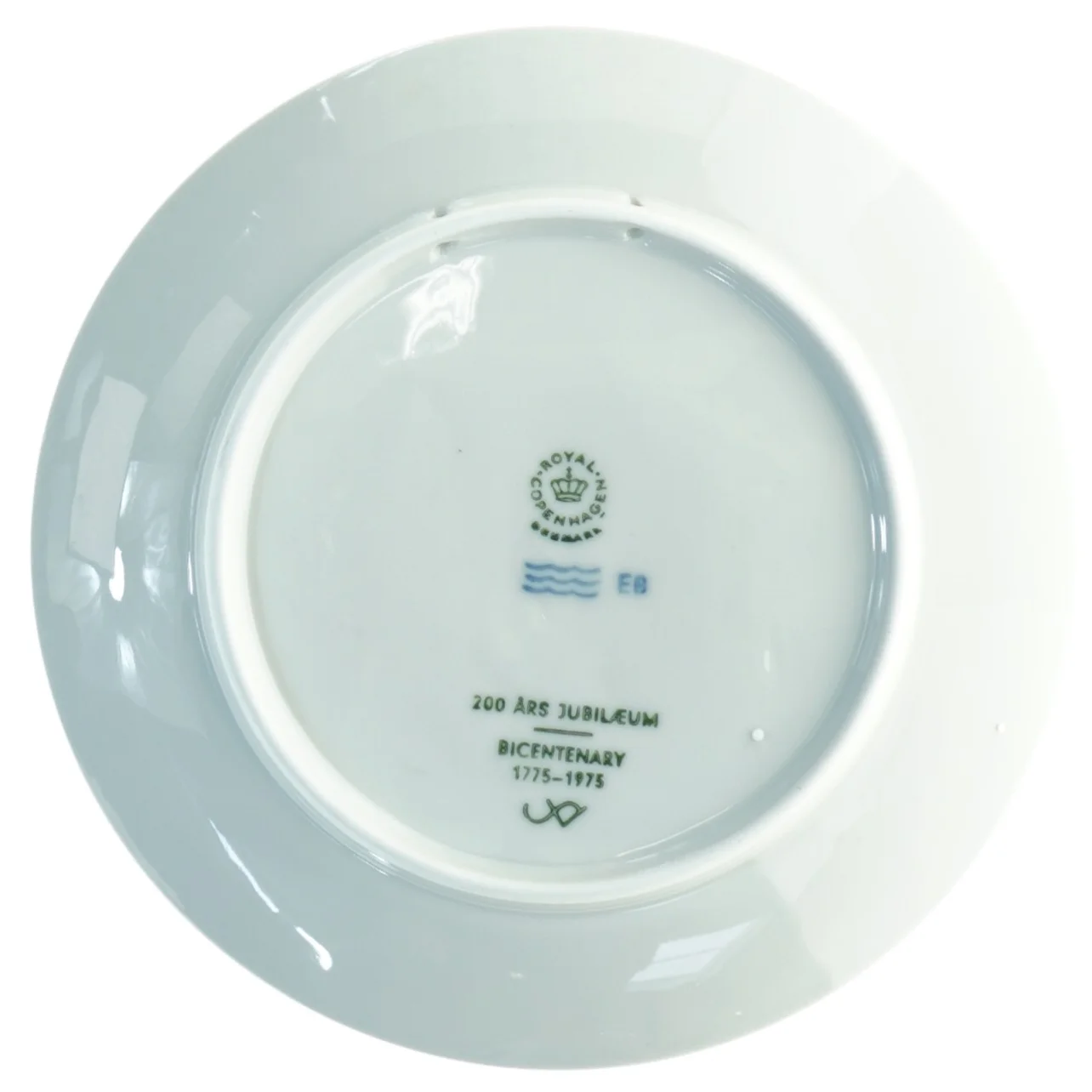 Royal Copenhagen Jubilæumsplatte fra Royal Copenhagen (str. Diameter 18 cm)