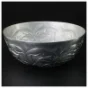 Dekorativ sølvfarvet skål (str. 15 x 5 cm)