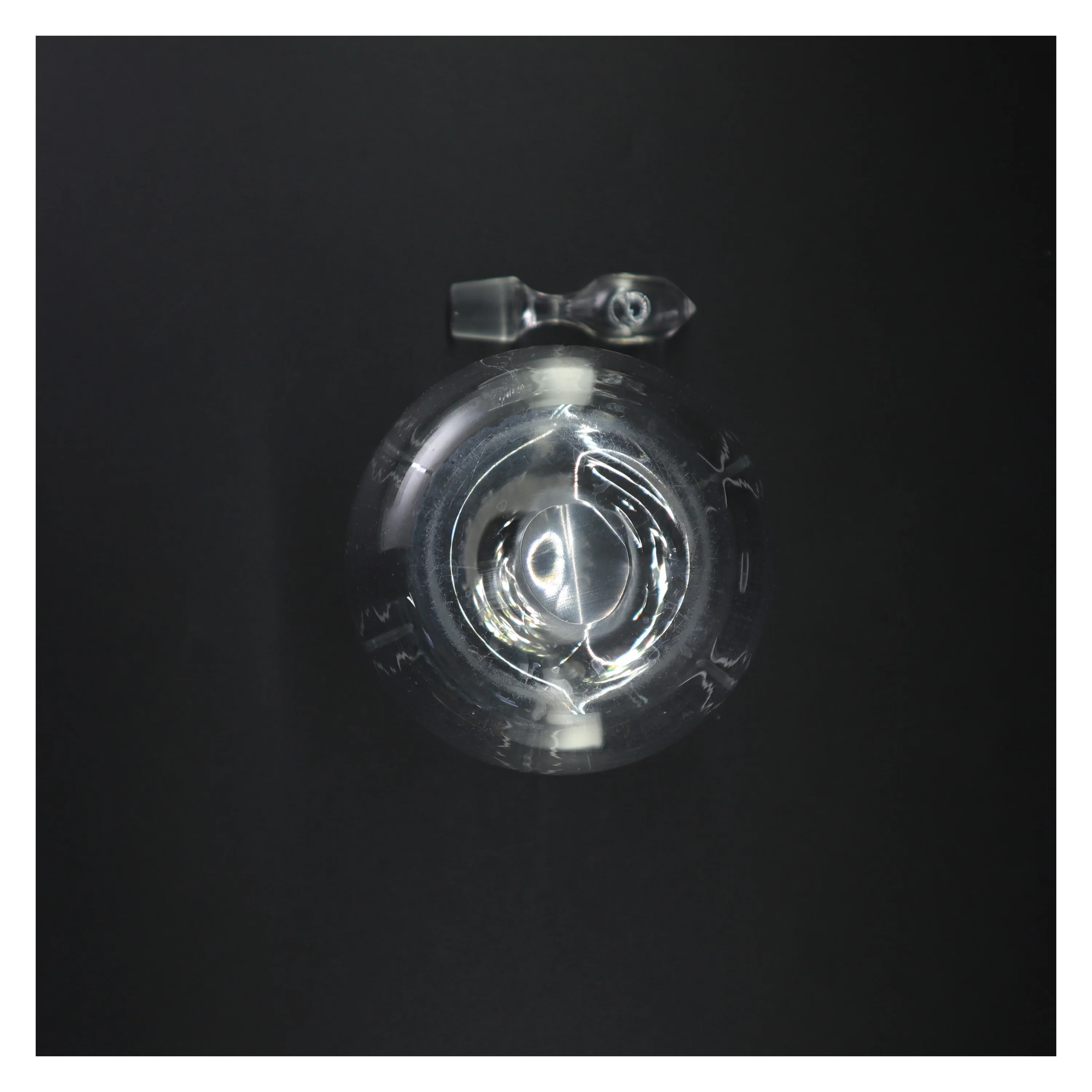 Glas karaffel med prop (str. 29 x 14 cm)