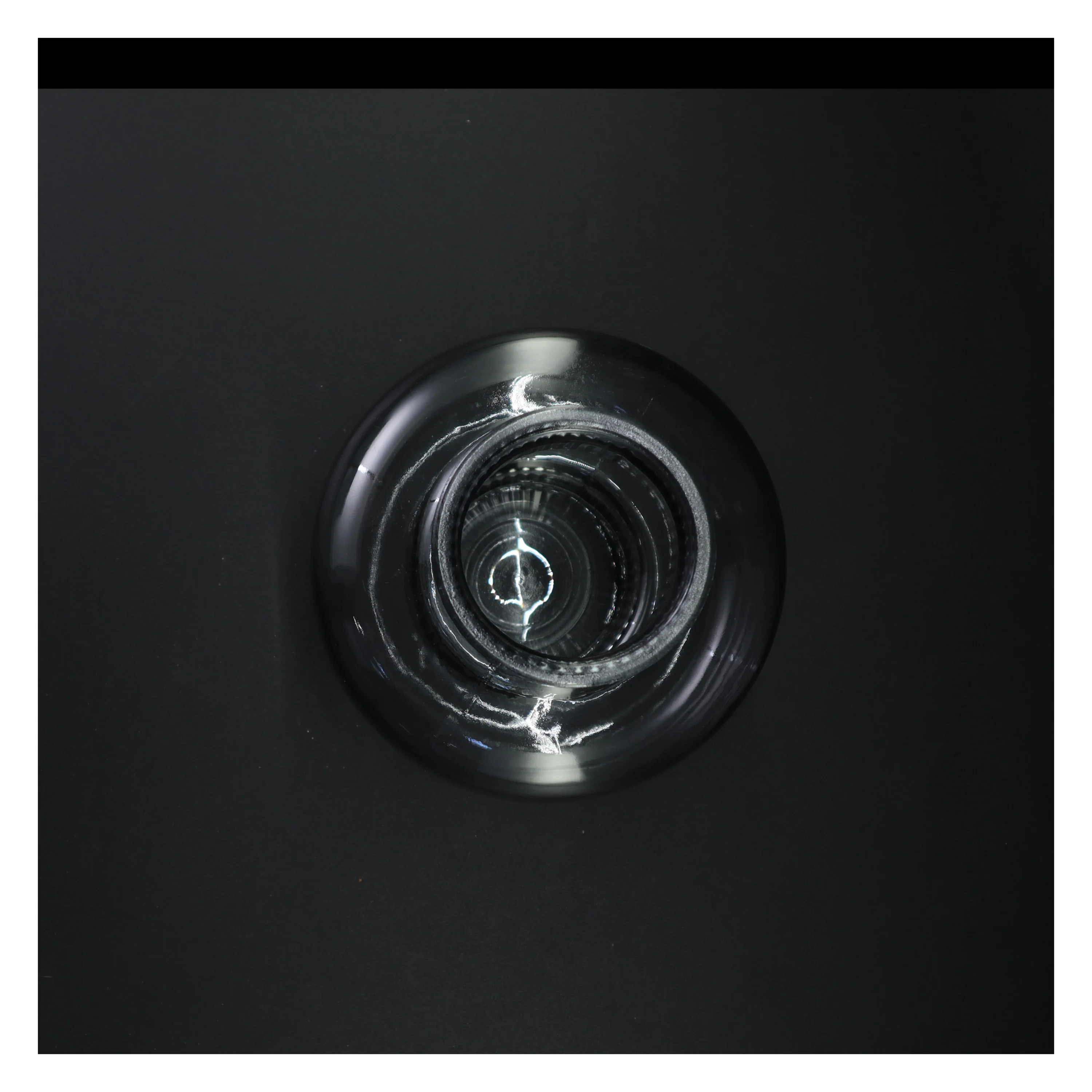 Glasvase (str. 19 x 17 cm)