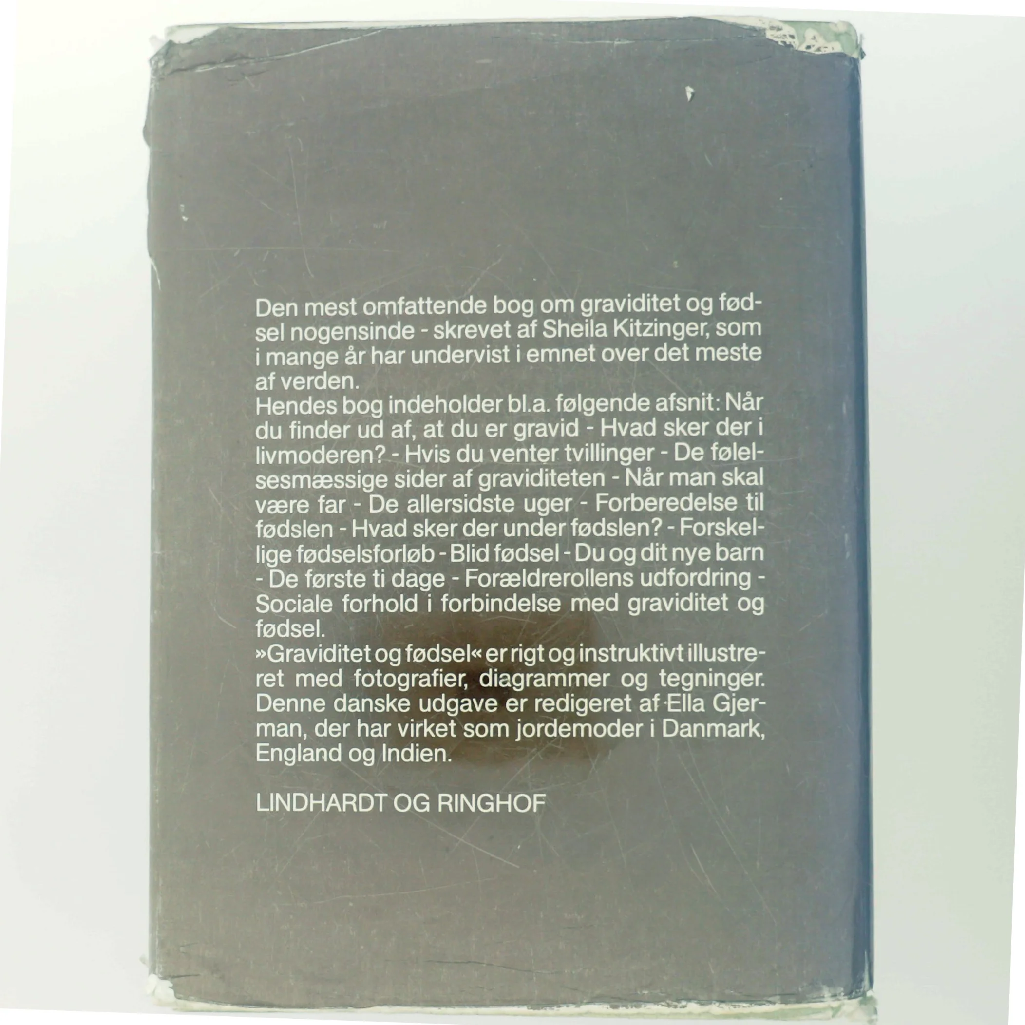 Graviditet og fødsel bog fra Lindhardt og Ringhof