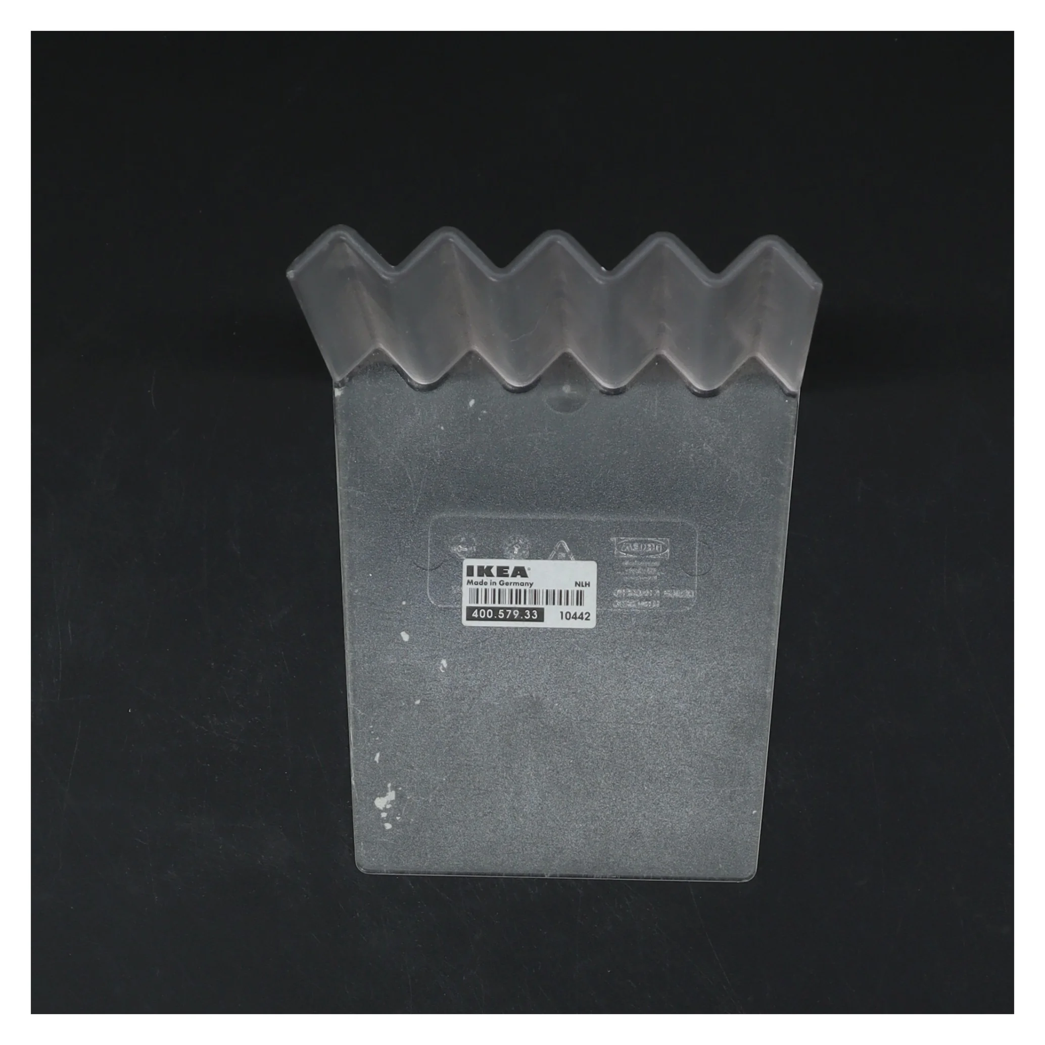 Klar bogstøtte fra IKEA (str. 12x10,5 cm)