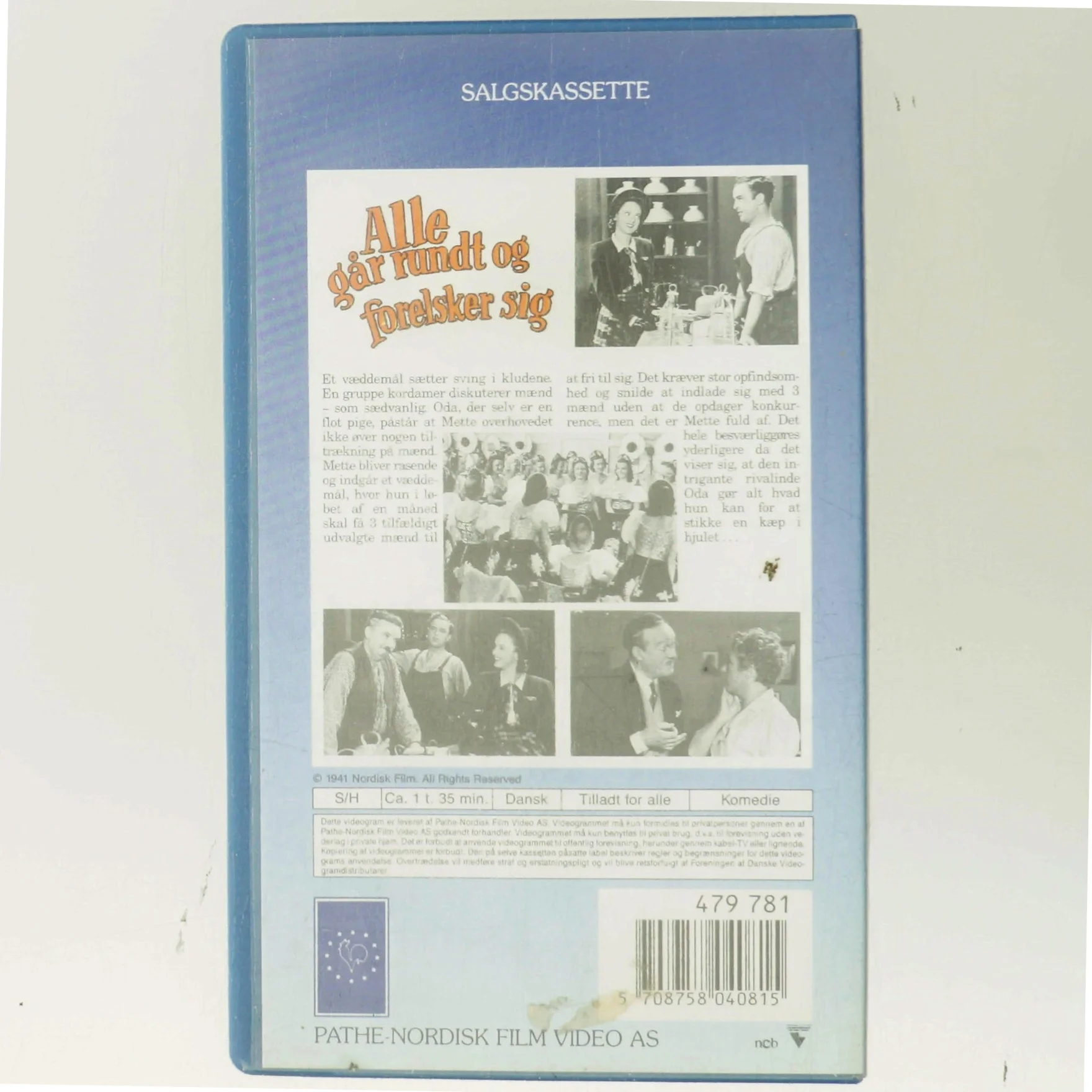 Alle går rundt og forelsker sig med Lilian Rosedale (DVD)