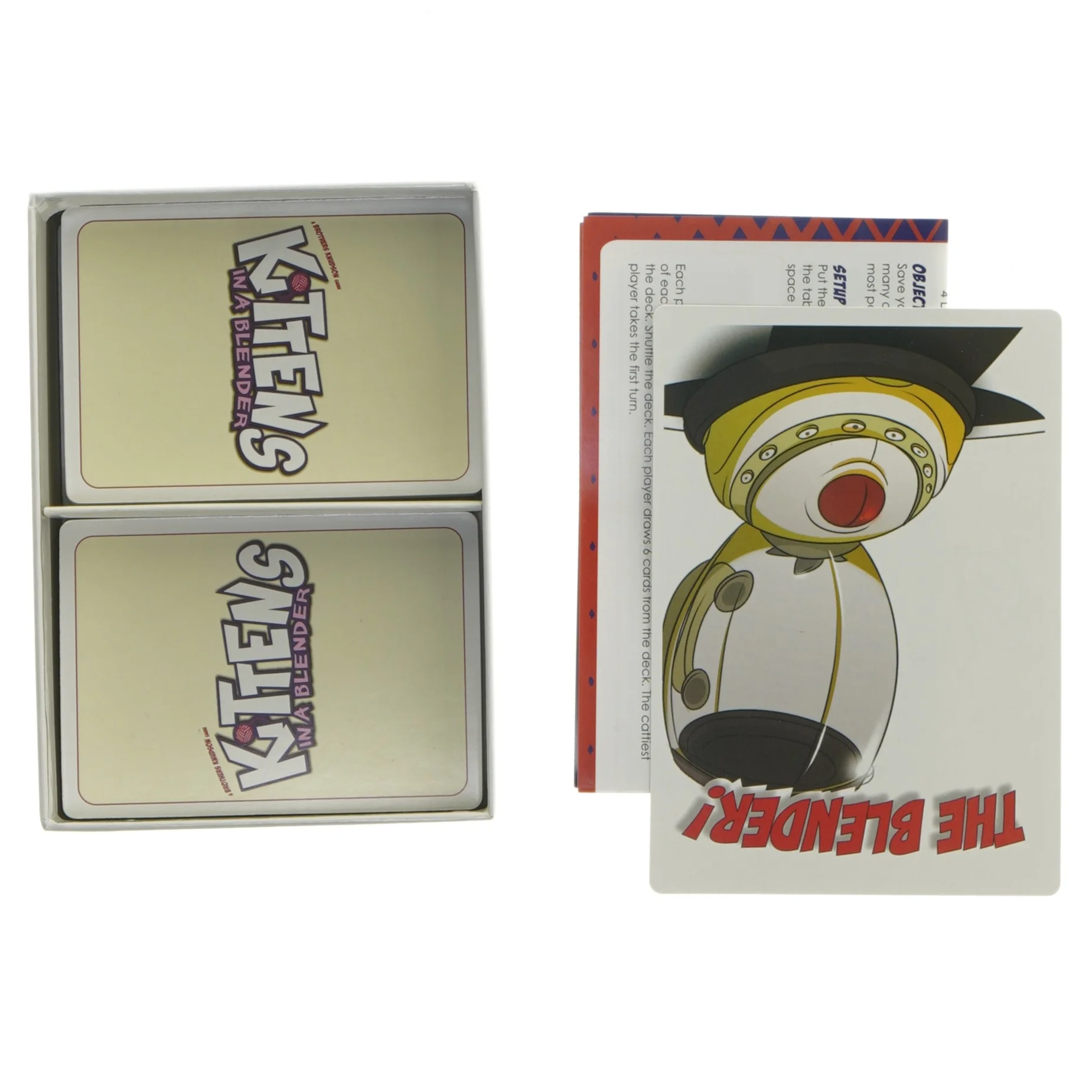 Kittens in a Blender kortspil fra Redshift (str. 14x10 cm)