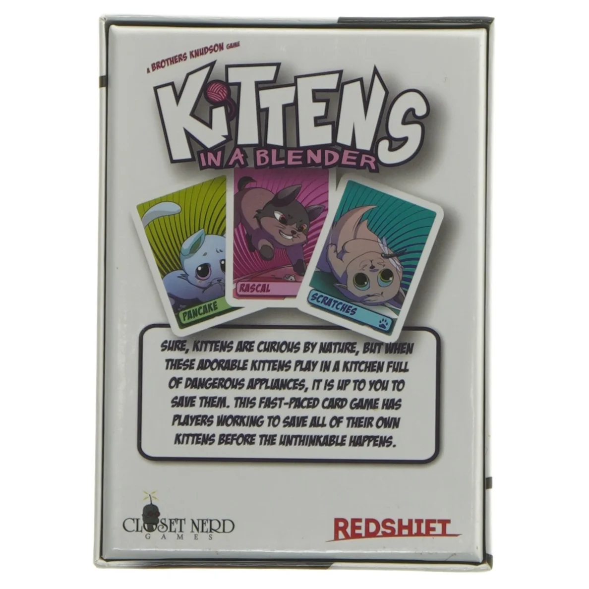 Kittens in a Blender kortspil fra Redshift (str. 14x10 cm)