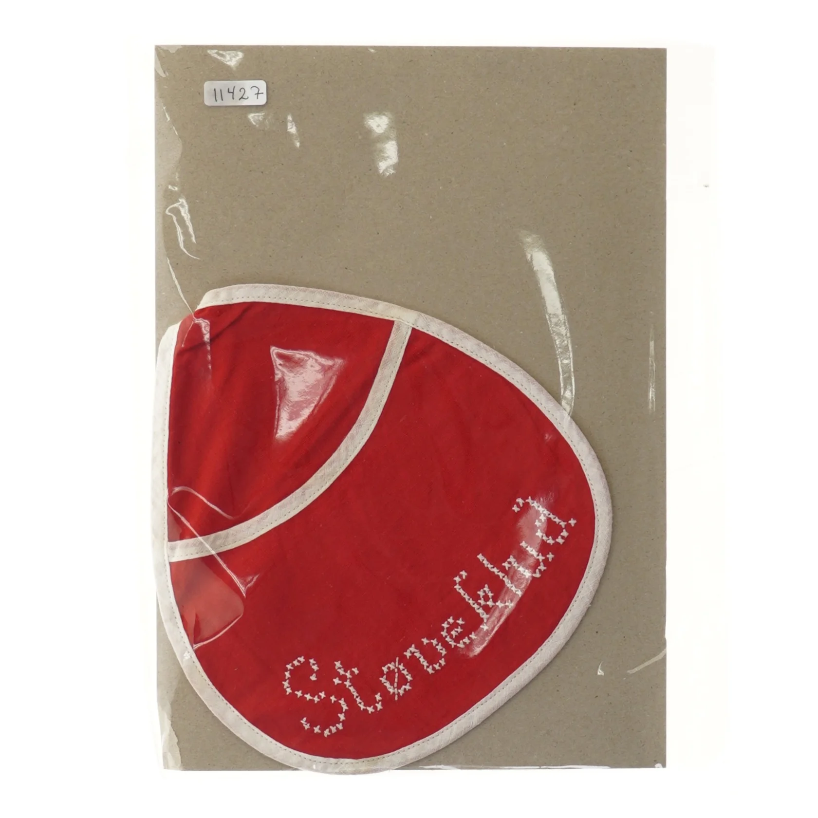 Rød pose til støveklude