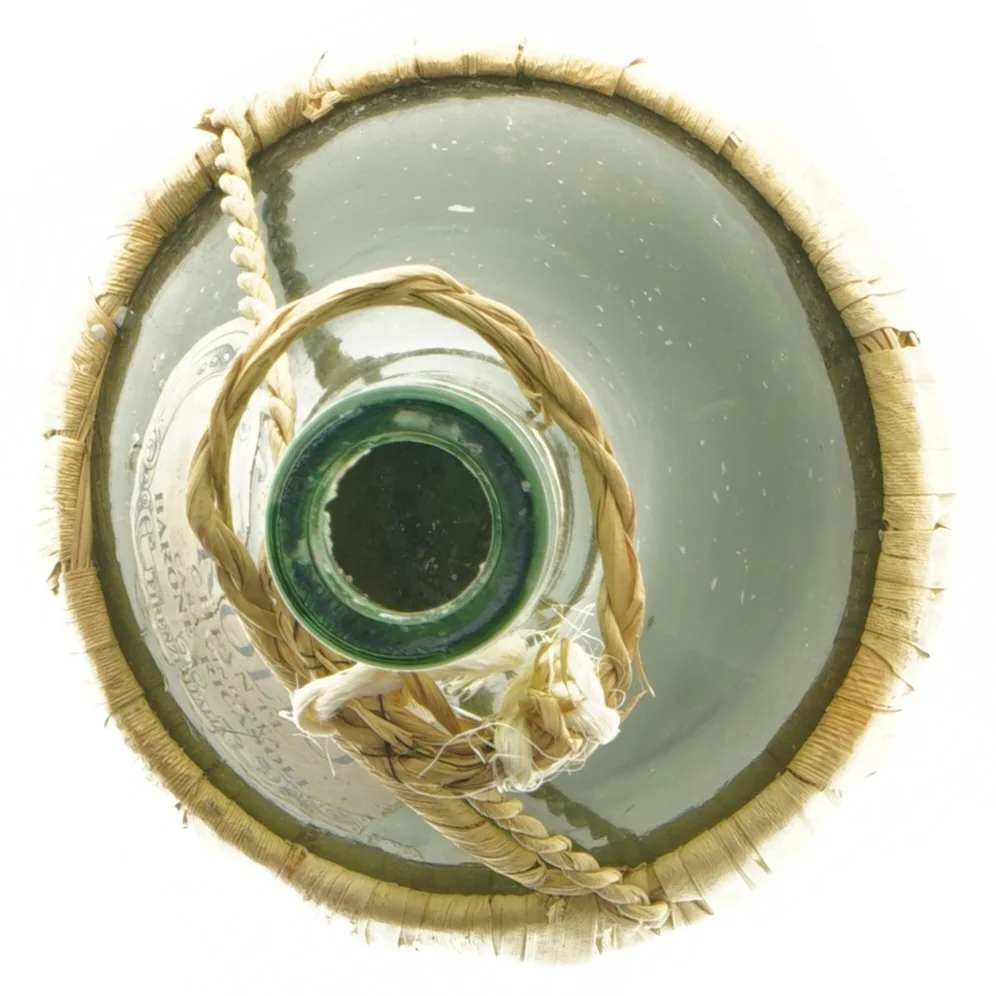 Ægte Chianti Bast flaskevinflaske (str. 24 cm)