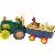 Legetøjstraktor med anhænger (str. 40x13x10 cm)