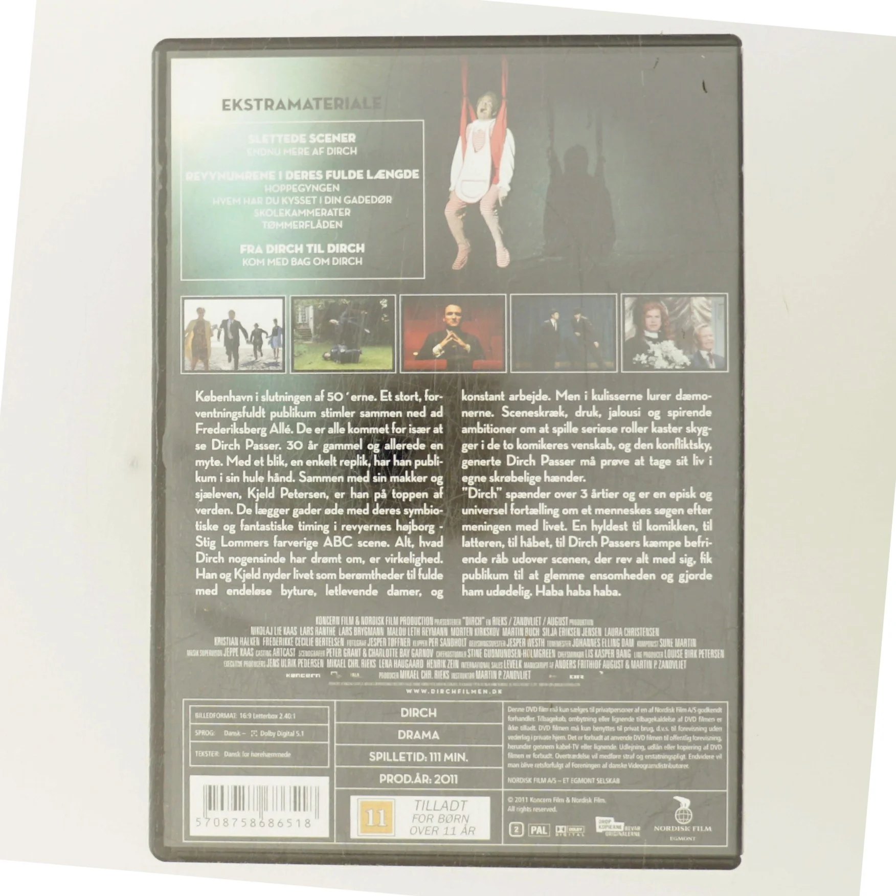 DIRCH (2011) med Nikolaj Lie Kaas (DVD)