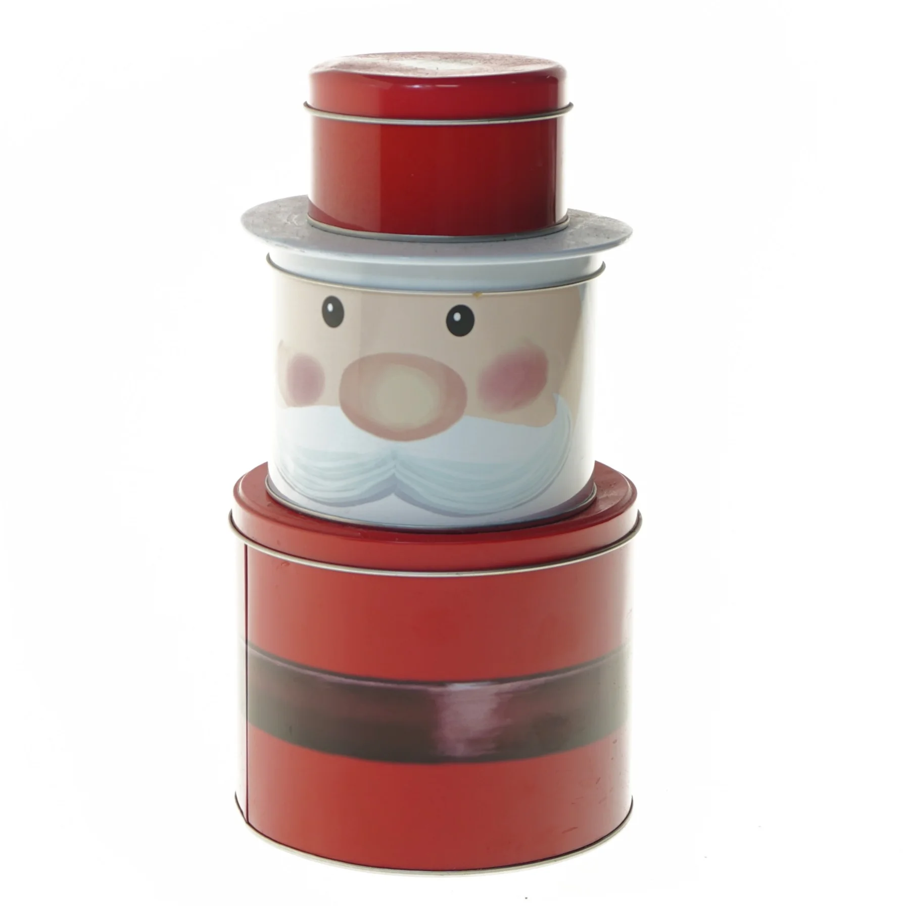 Julekagedåse i metal fra Det Gamle Apotek (str. 25,5 cm)