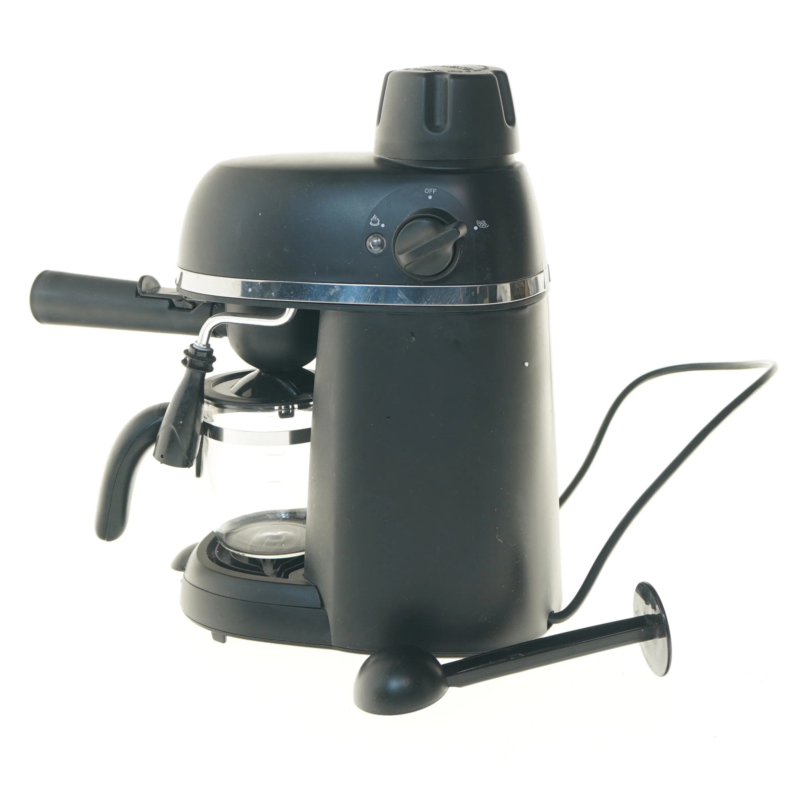 Espressomaskine med kværn fra Epio (str. 30x22x15 cm)