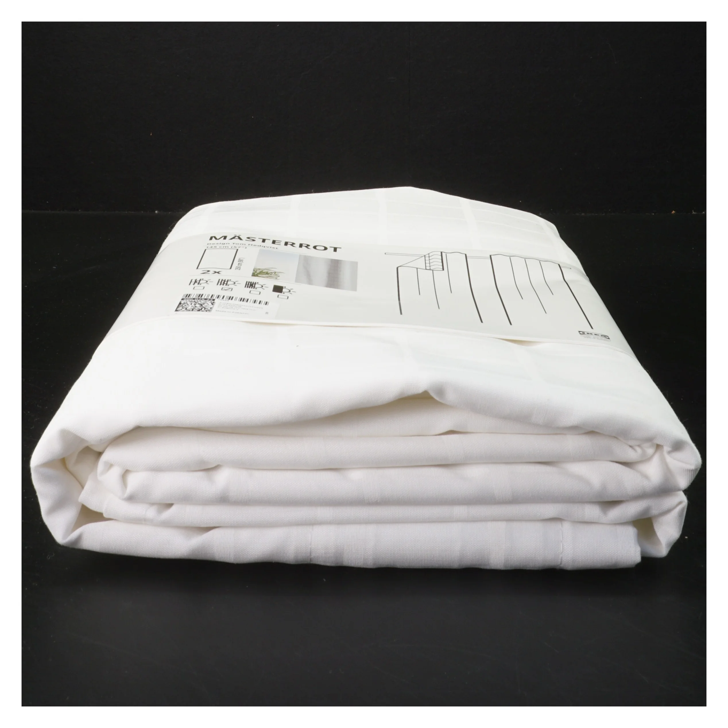 Lange gardiner fra IKEA (str. 145x250 cm)