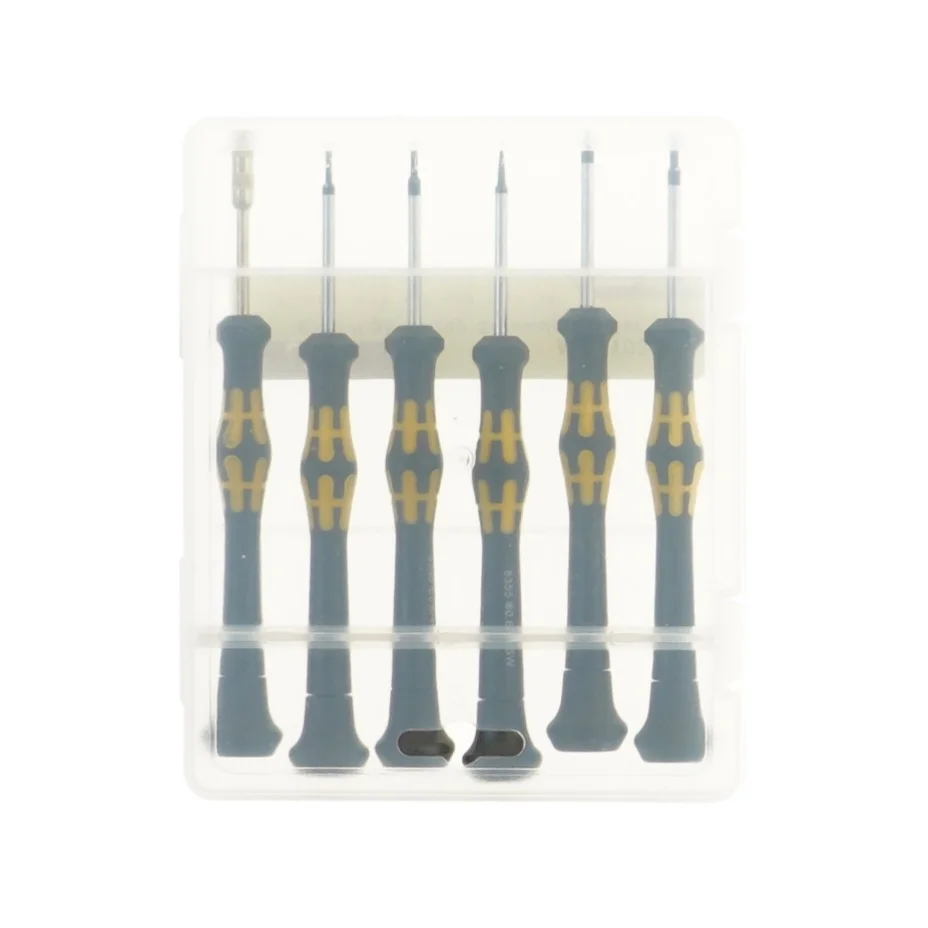 Mini skruetrækker sæt med 6 dele (str. 15x12 cm)