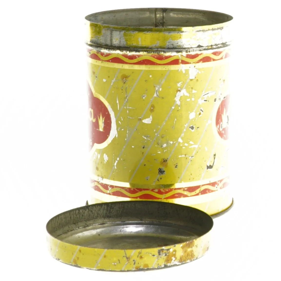 Vintage Gala dåse (str. Ø 7,5x10,5 cm)