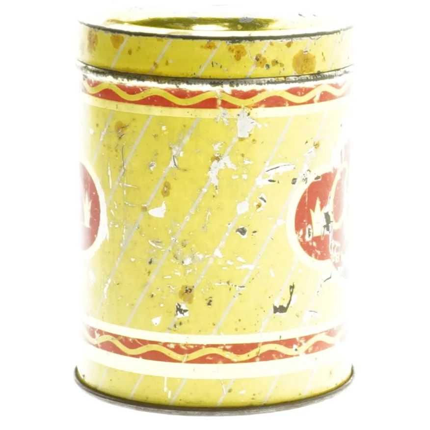 Vintage Gala dåse (str. Ø 7,5x10,5 cm)