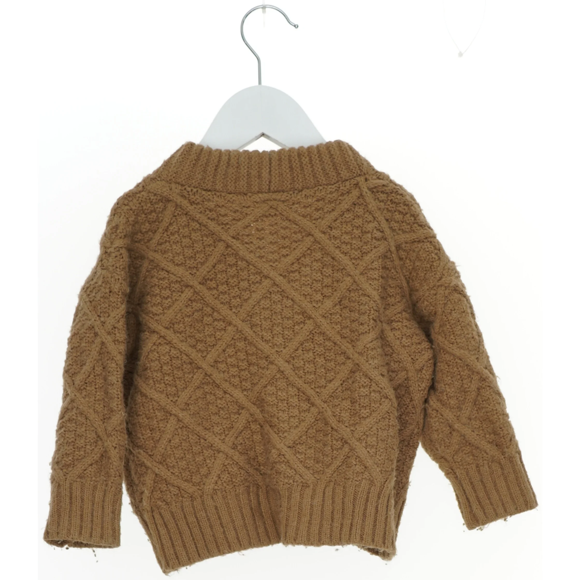 Strikcardigan til børn fra Name It (str. 86)