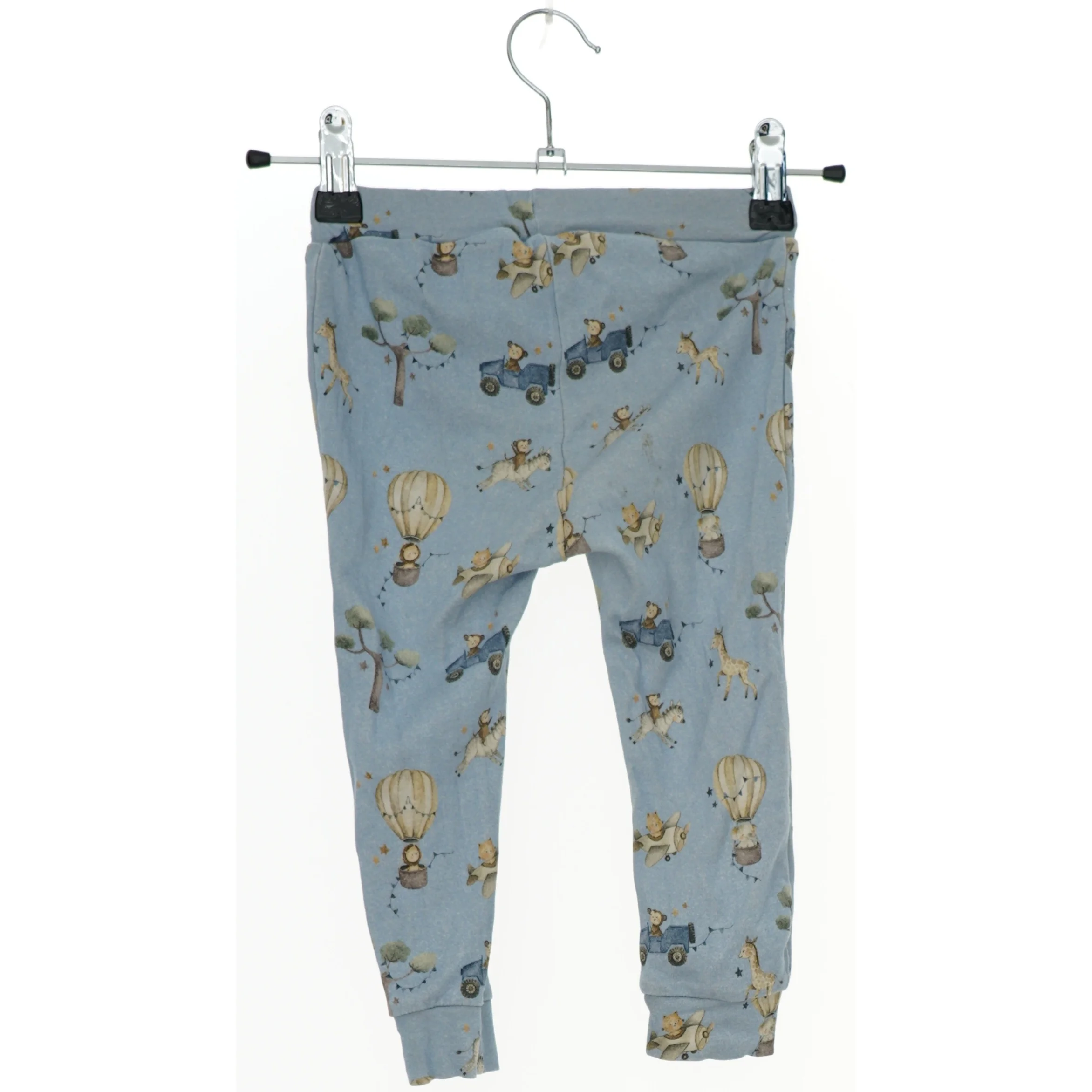 Blå leggings med print fra Name It (str. 80)