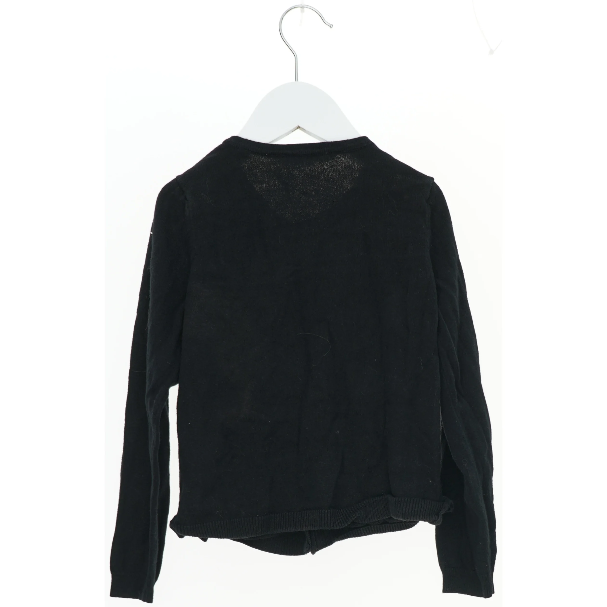 Sort cardigan til børn fra H&M (str. 116)