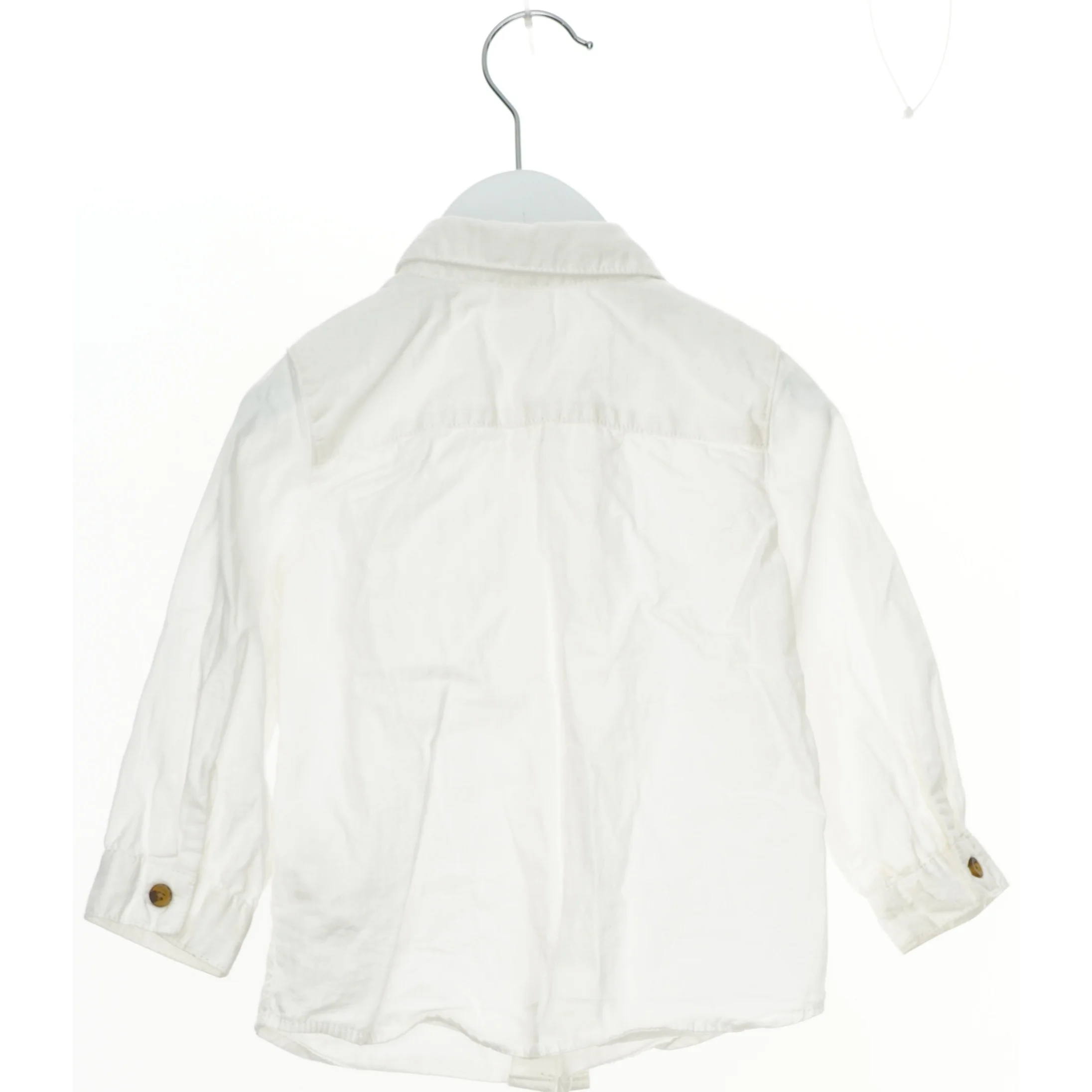 Hvid skjorte med knapper fra H&M (str. 80)