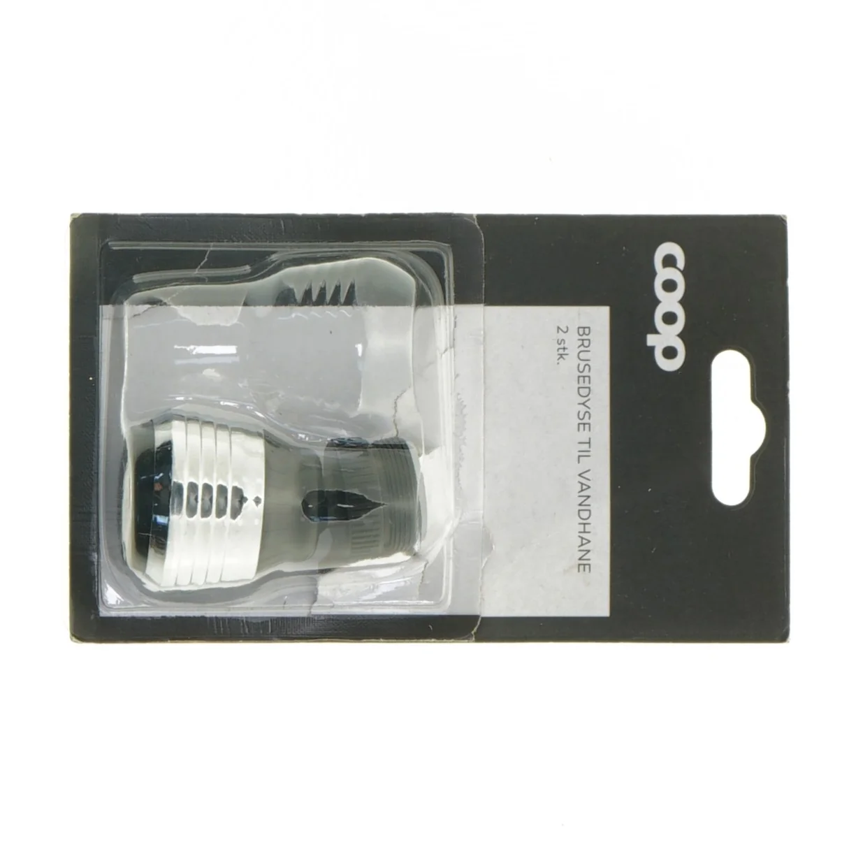 Brusedyse til vandhane fra Coop (str. 6 cm)