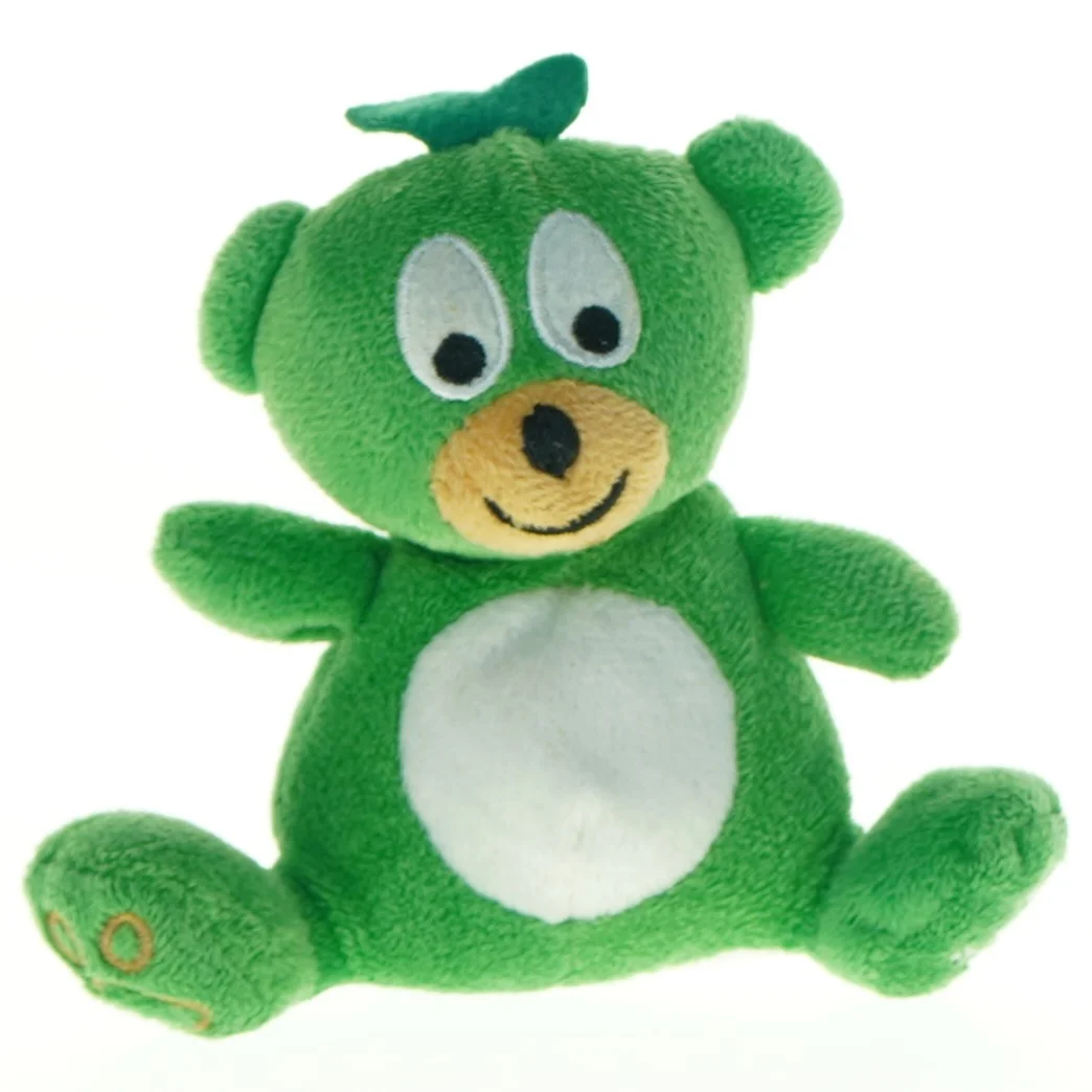 Gr&oslash;n bamse (str. 11 x 13 cm)