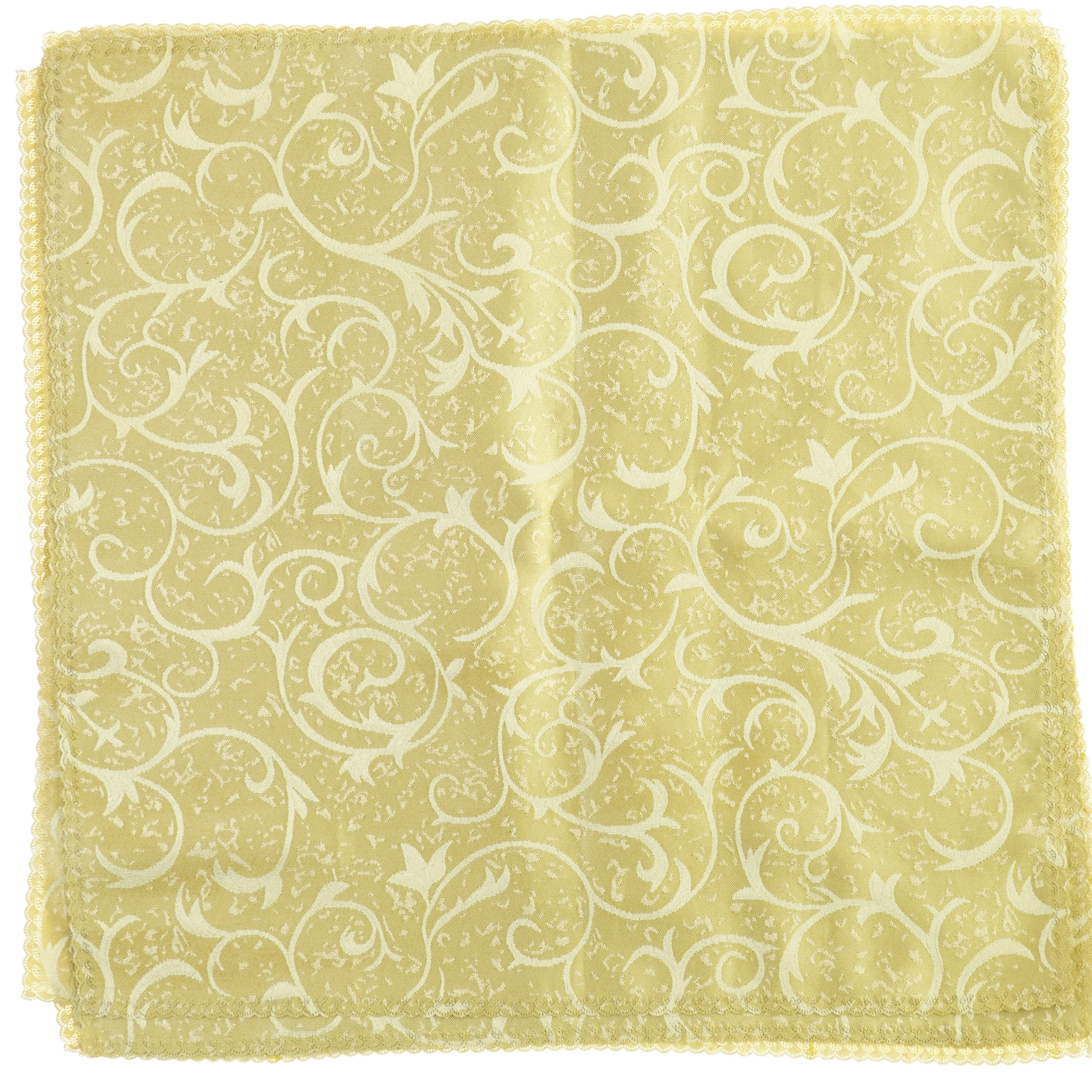 Broderet servietter (str. Cirka 47 x 47 cm)