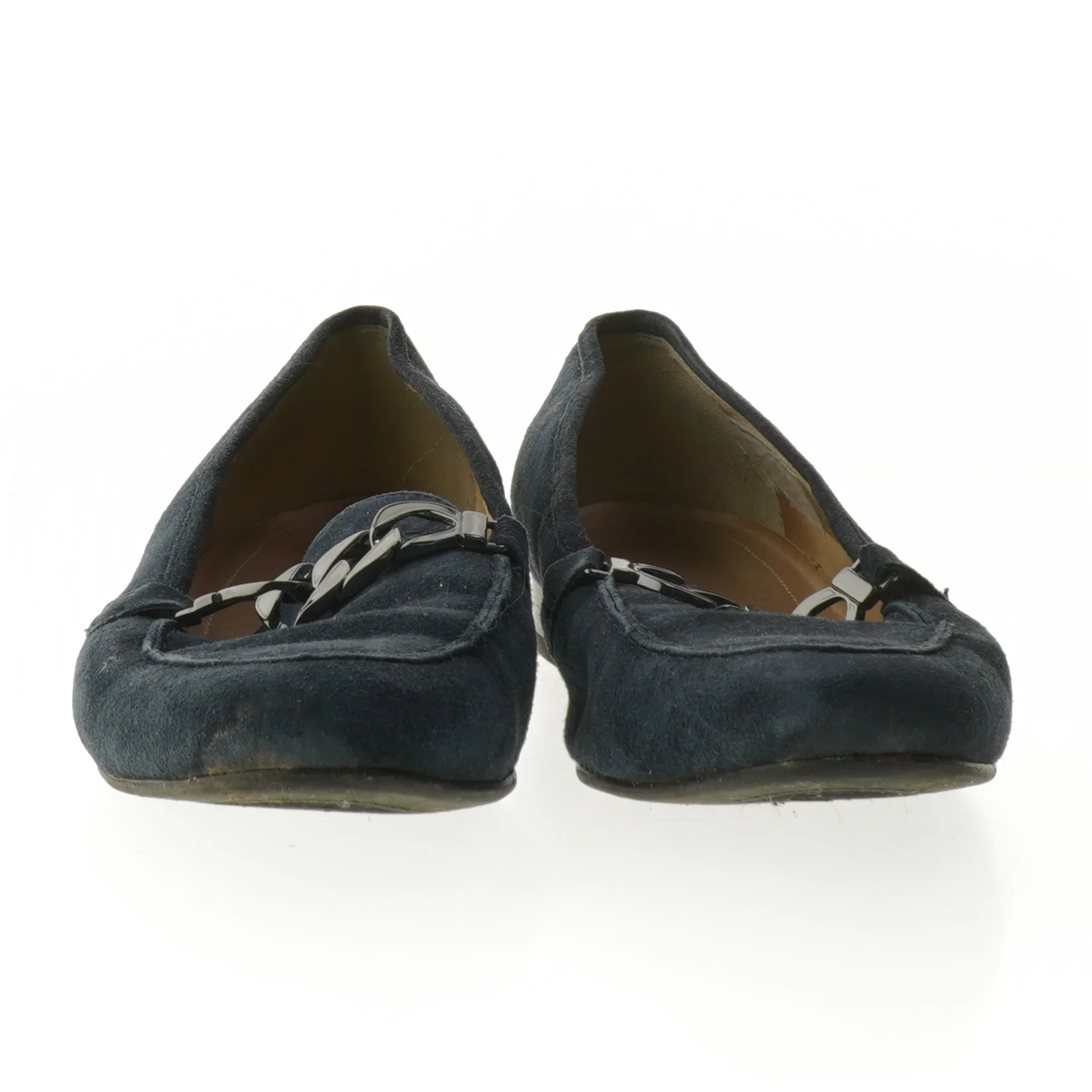 Loafers sko med dekorativ kæde fra Luftpolster (str. 39 )