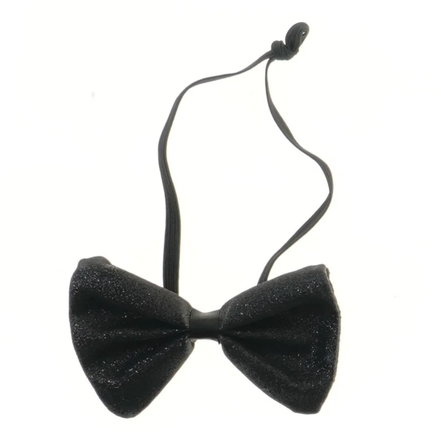 Sort butterfly med elastik (str. 12 cm)