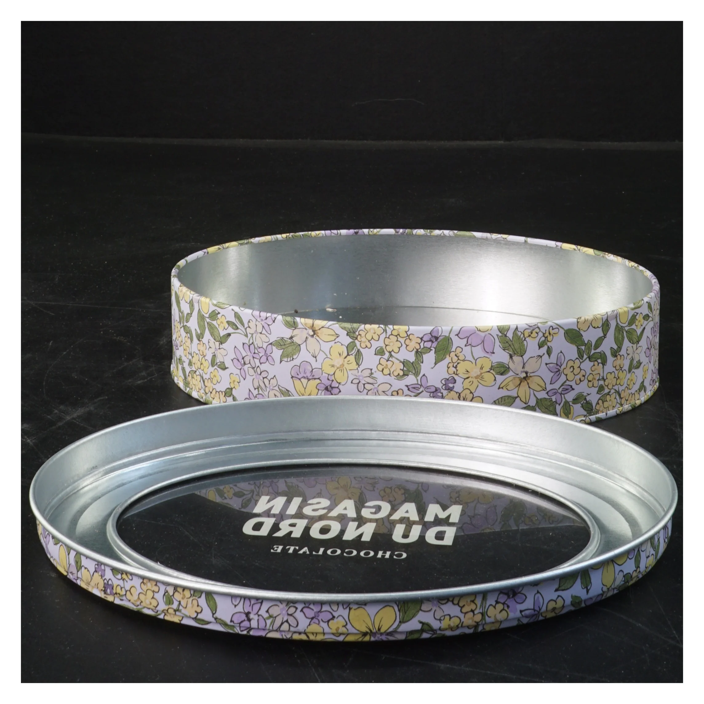 Metal kagedåse fra Magasin du Nord (str. 18x13 cm)