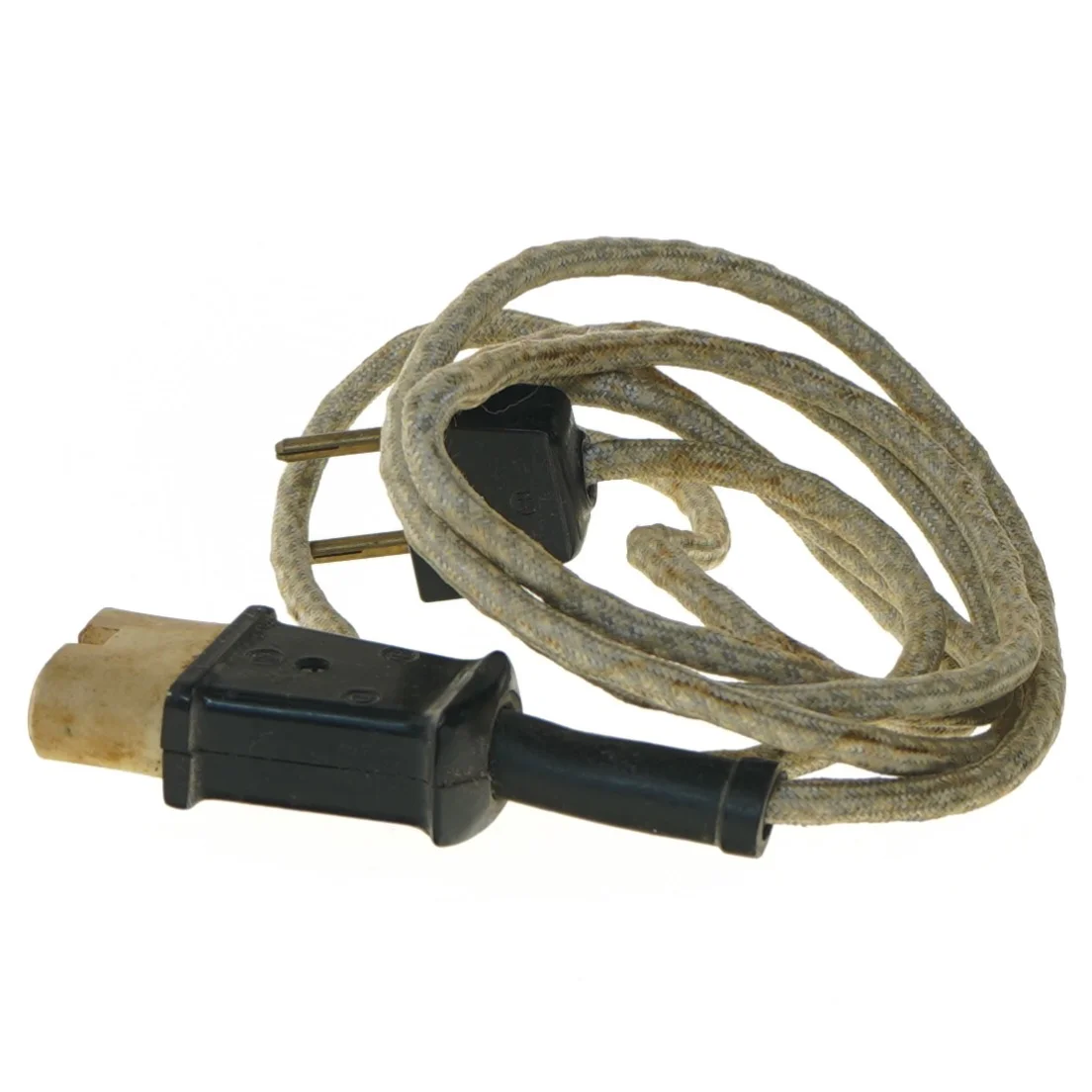 Gammeldags to-benet stik med stofledning (str. 200 cm)