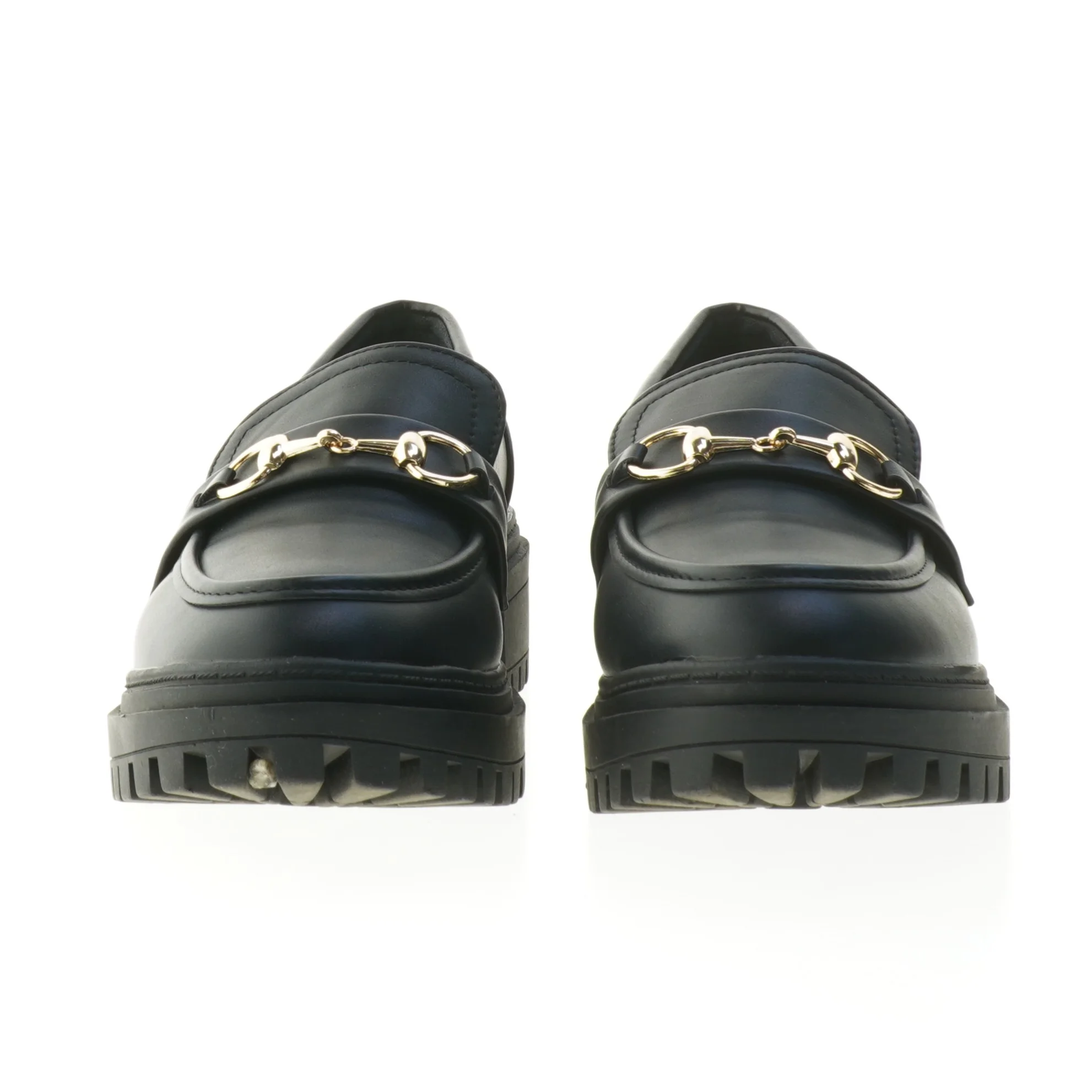 Dame loafers med gulddetaljer fra Body Flirt (str. 39 )