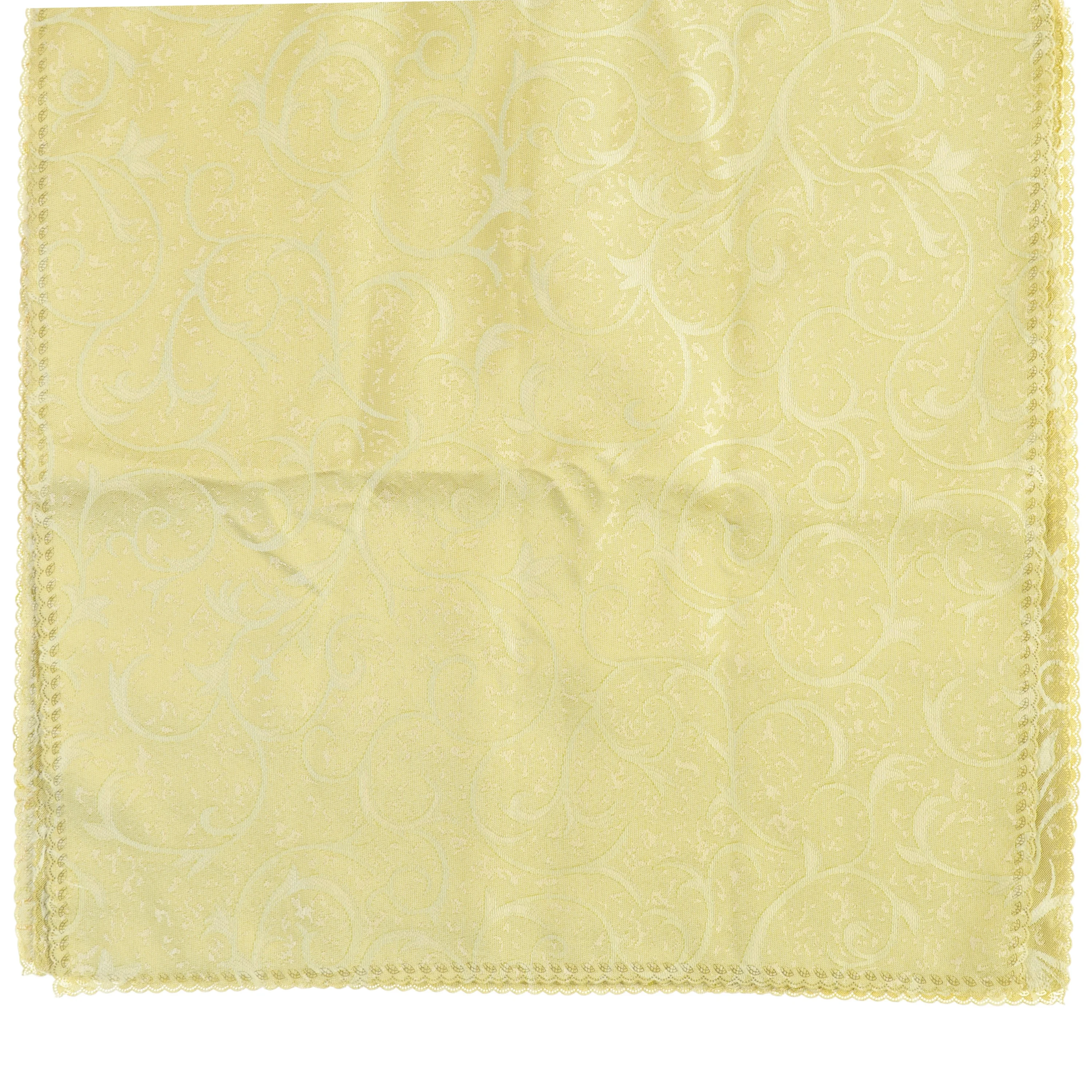 Broderede servietter (str. Cirka 47 x 47 cm)