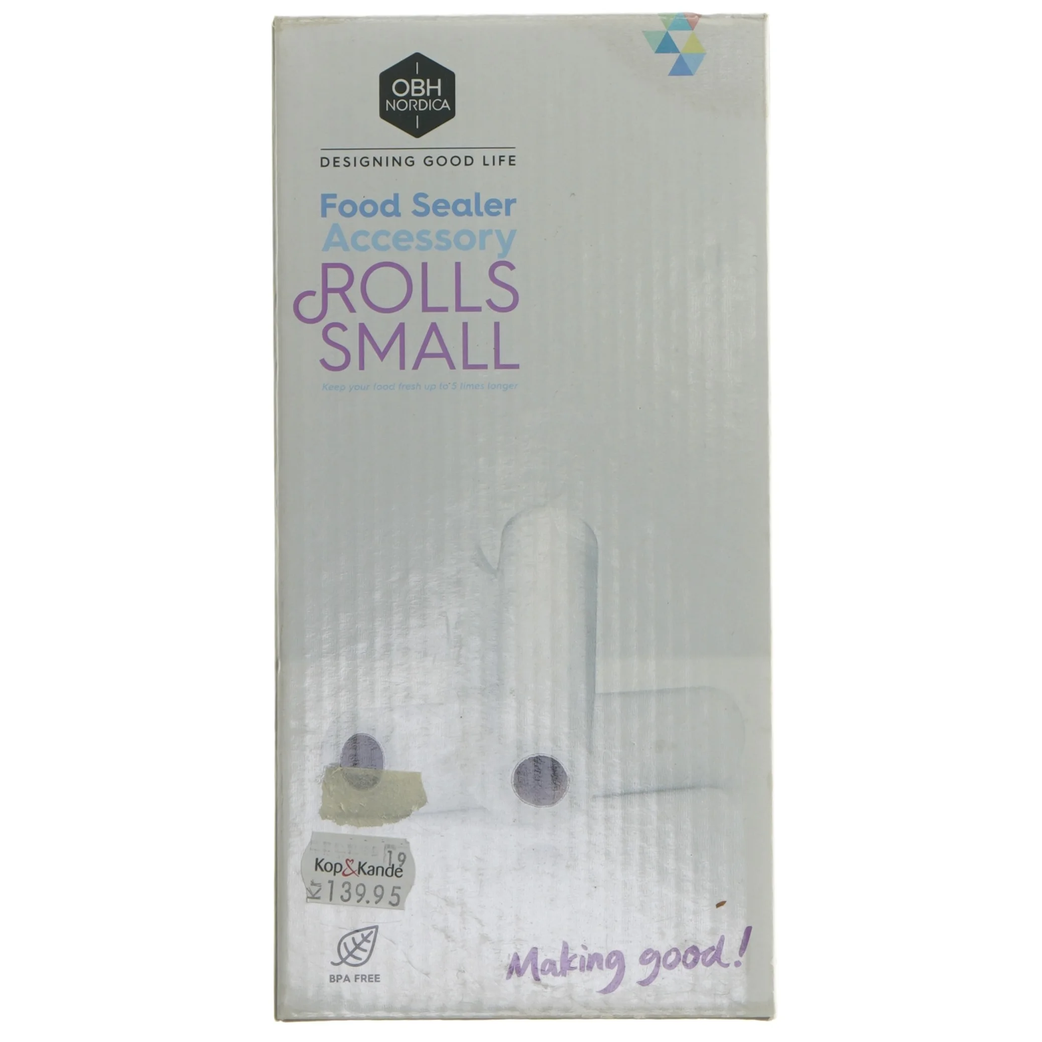 OBH Nordica vakuumruller 23 cm fra OBH Nordica (str. 23 cm)