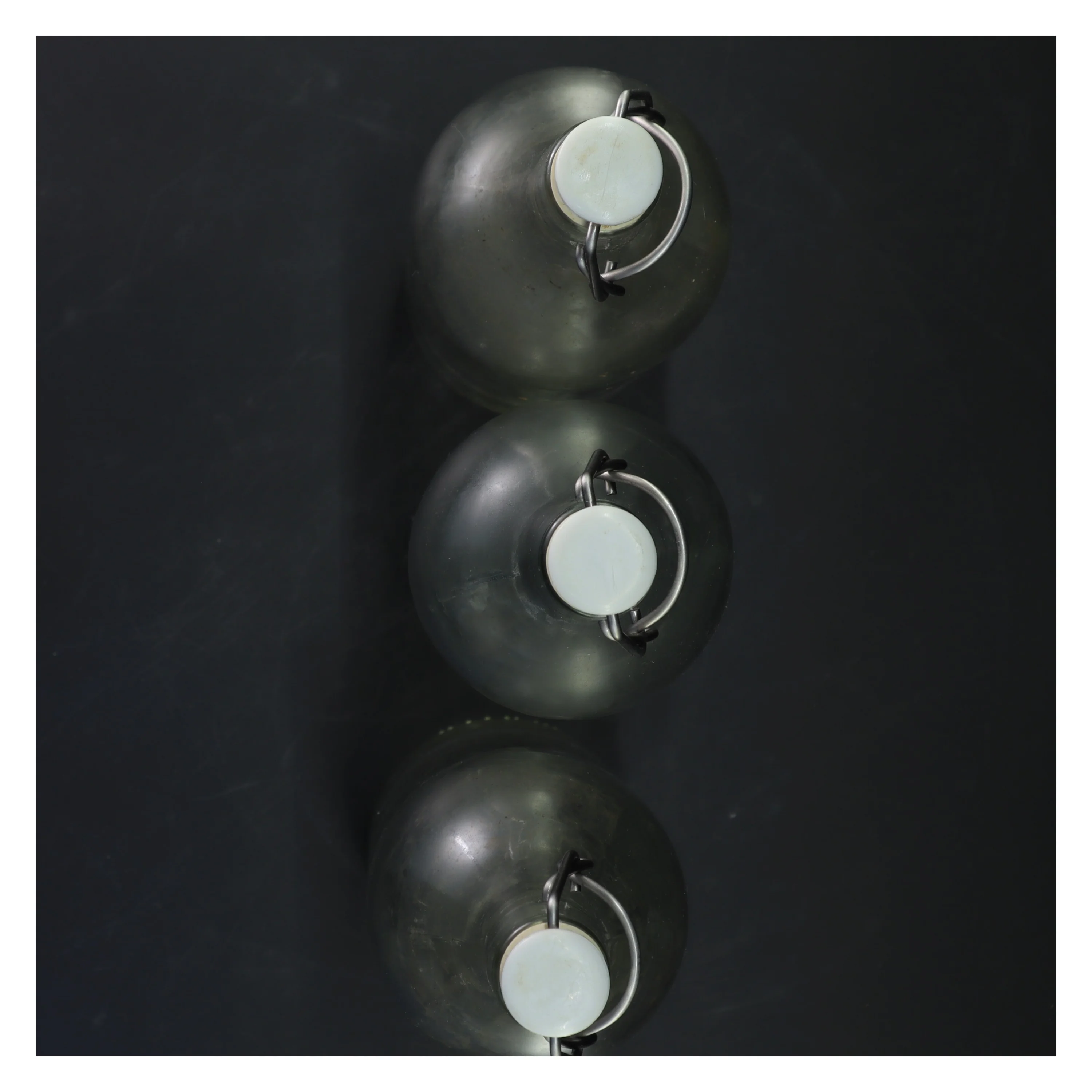 Glasflasker med patentlåg fra IKEA (str. 28x9 cm)