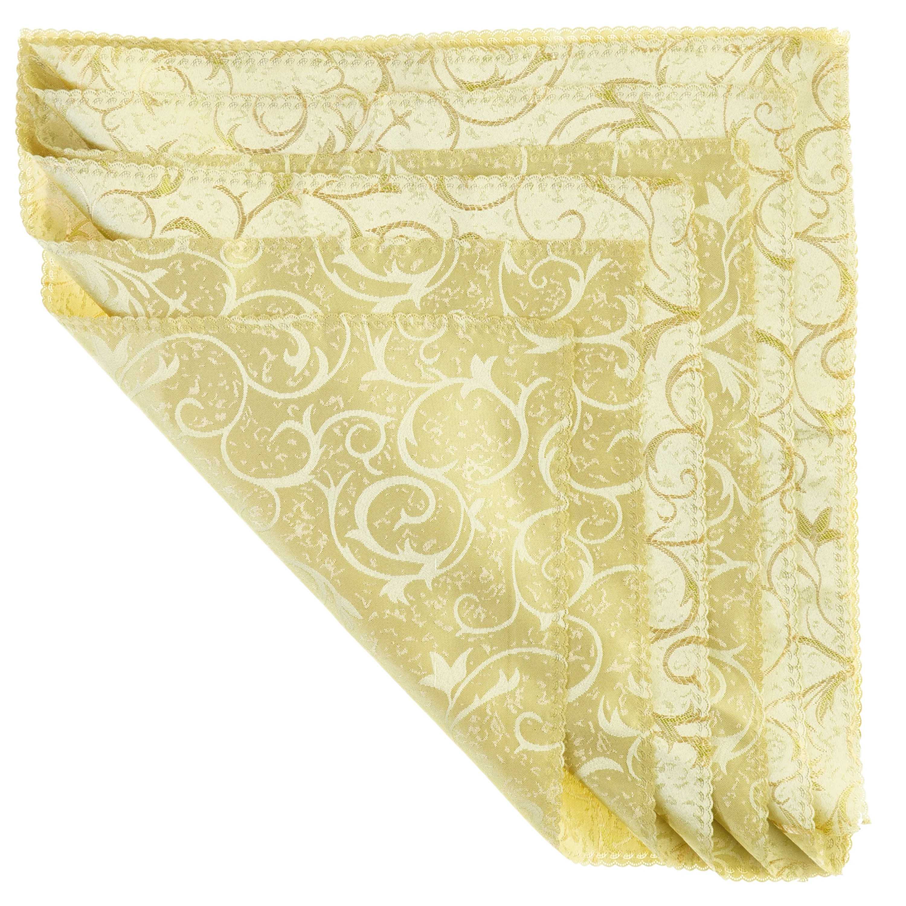 Servietter med mønster (str. Cirka 47 x 47 cm)