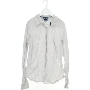 Langærmet stribet skjorte fra Tommy Hilfiger (str. XS)